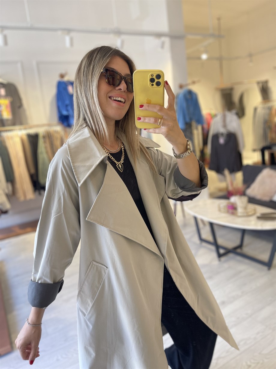 BeJ Oversize Trençkot · 2