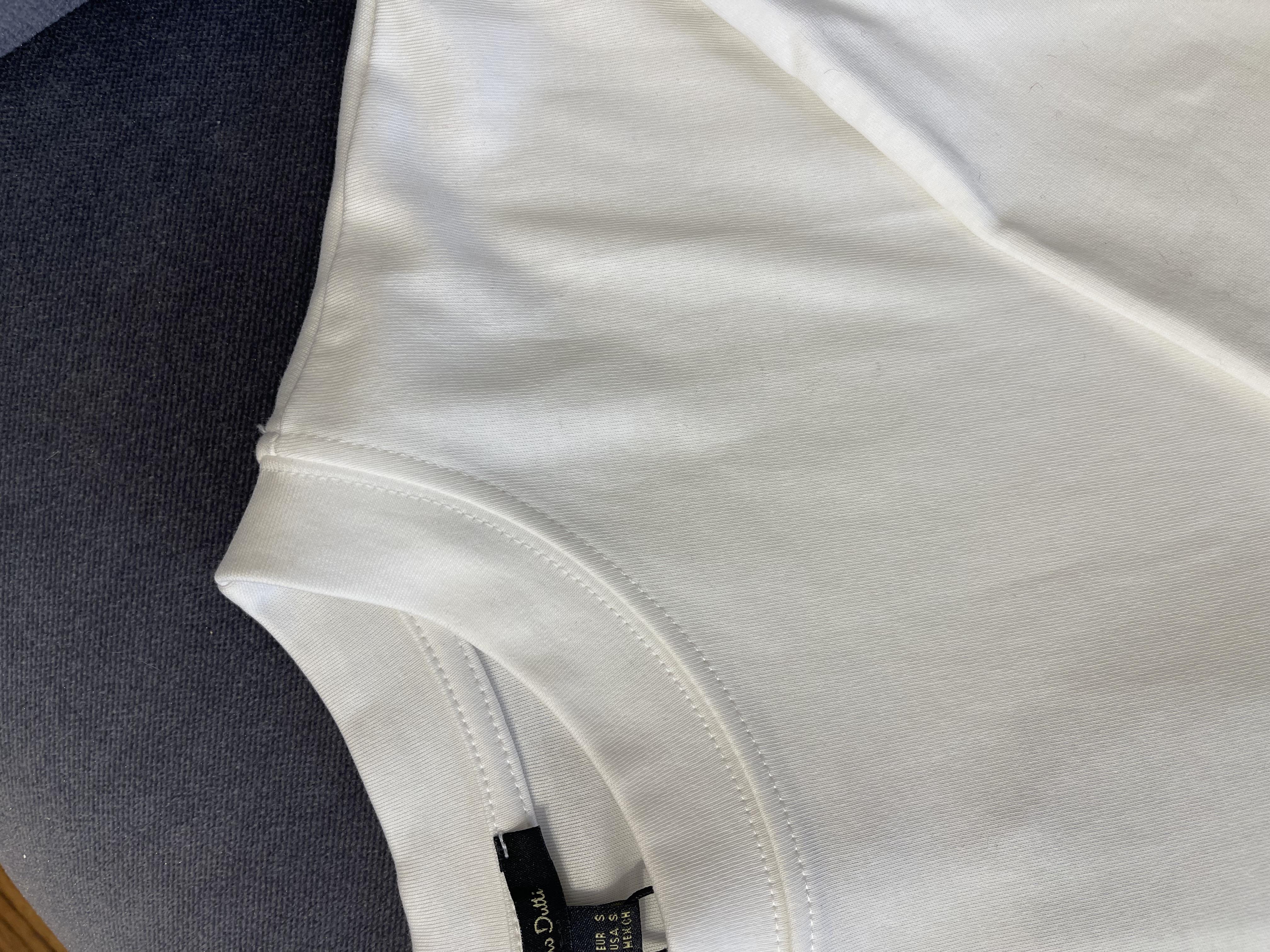 Beyaz Oversize Orj Marka Tok Doku Basic Tshirt · 3