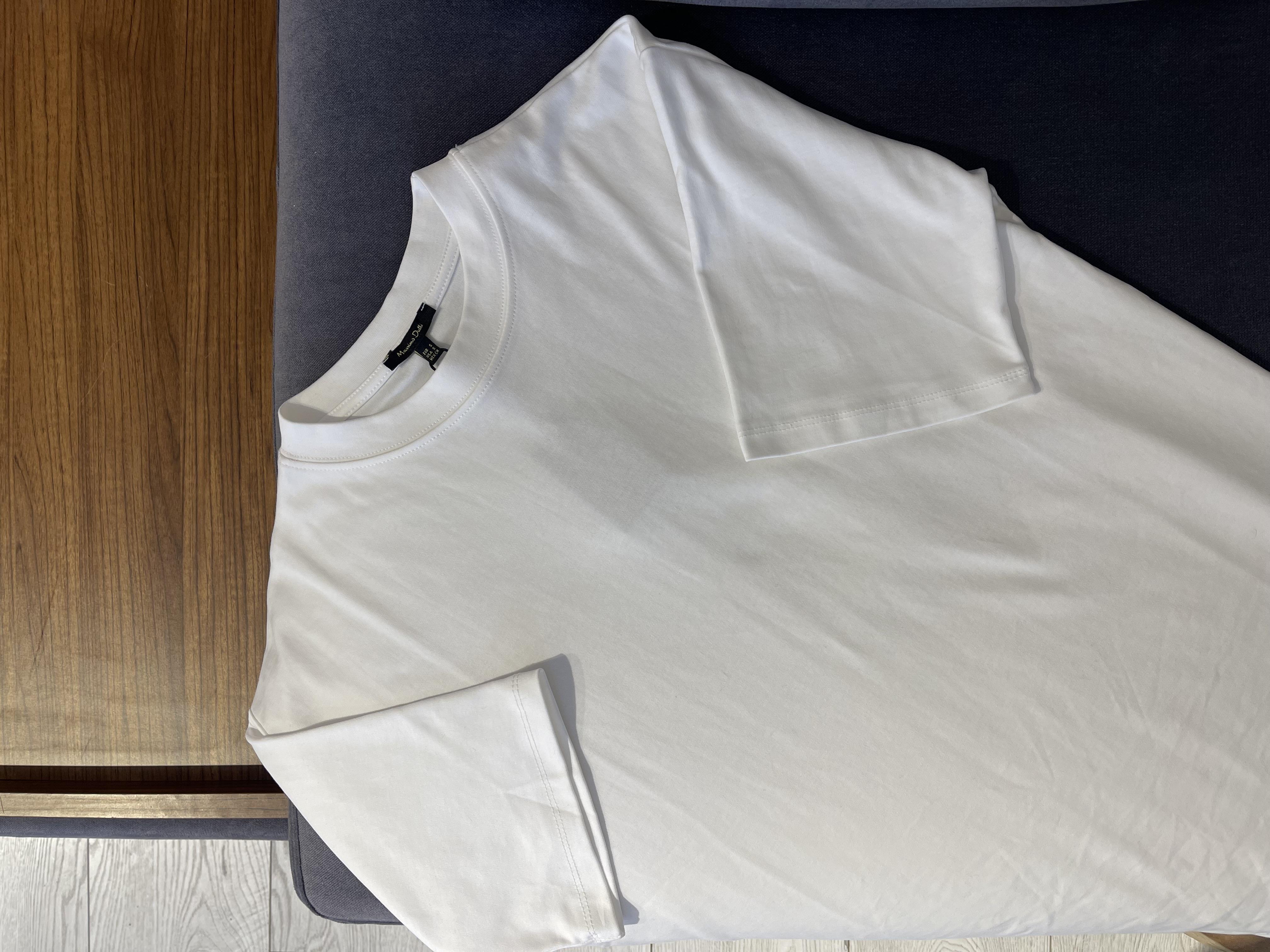 Beyaz Oversize Orj Marka Tok Doku Basic Tshirt · 2