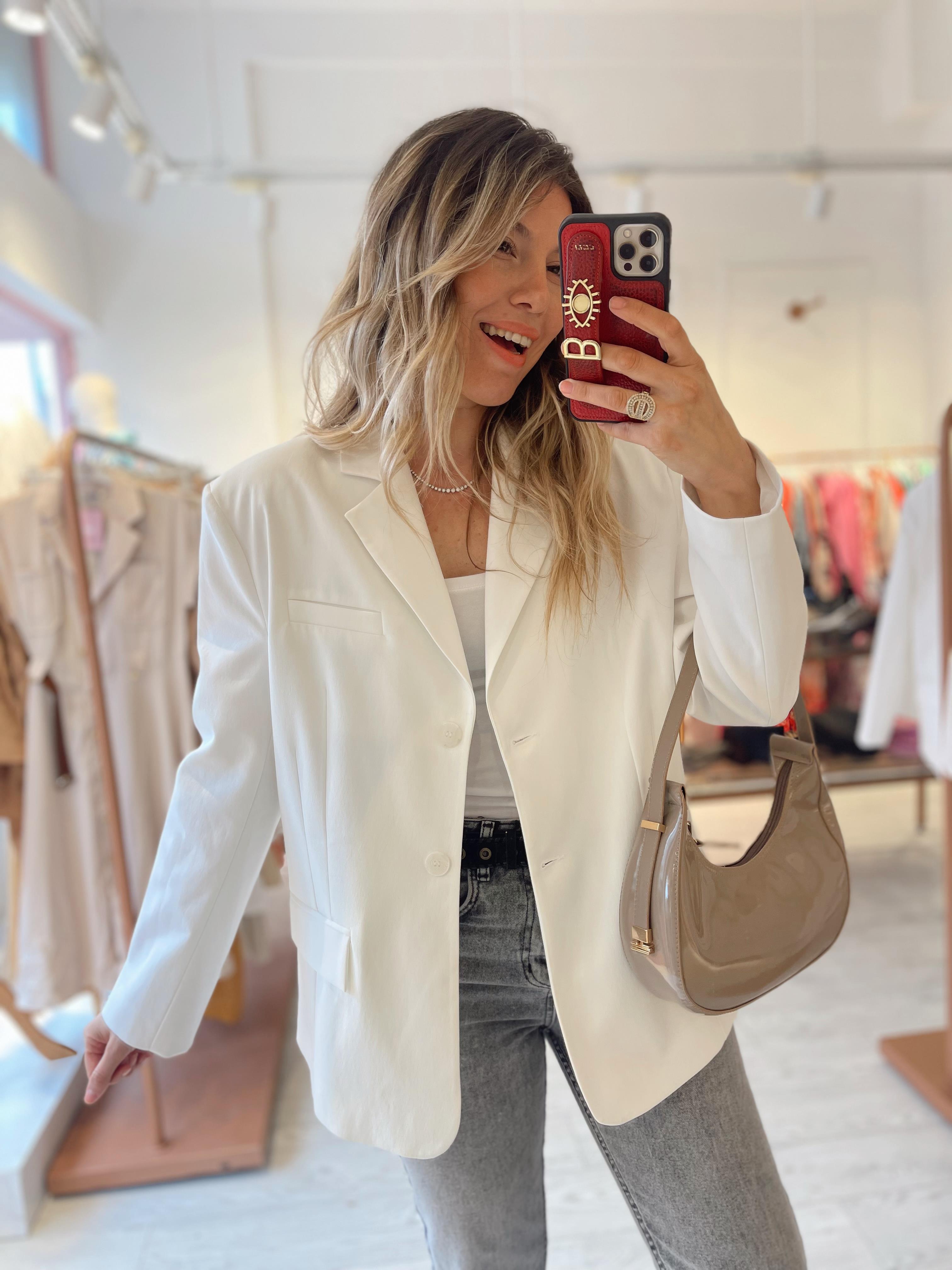 Beyaz Premium Dady Blazer