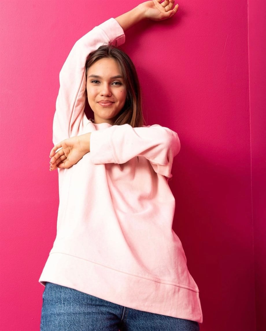 Pembe Basic Sweatshirt