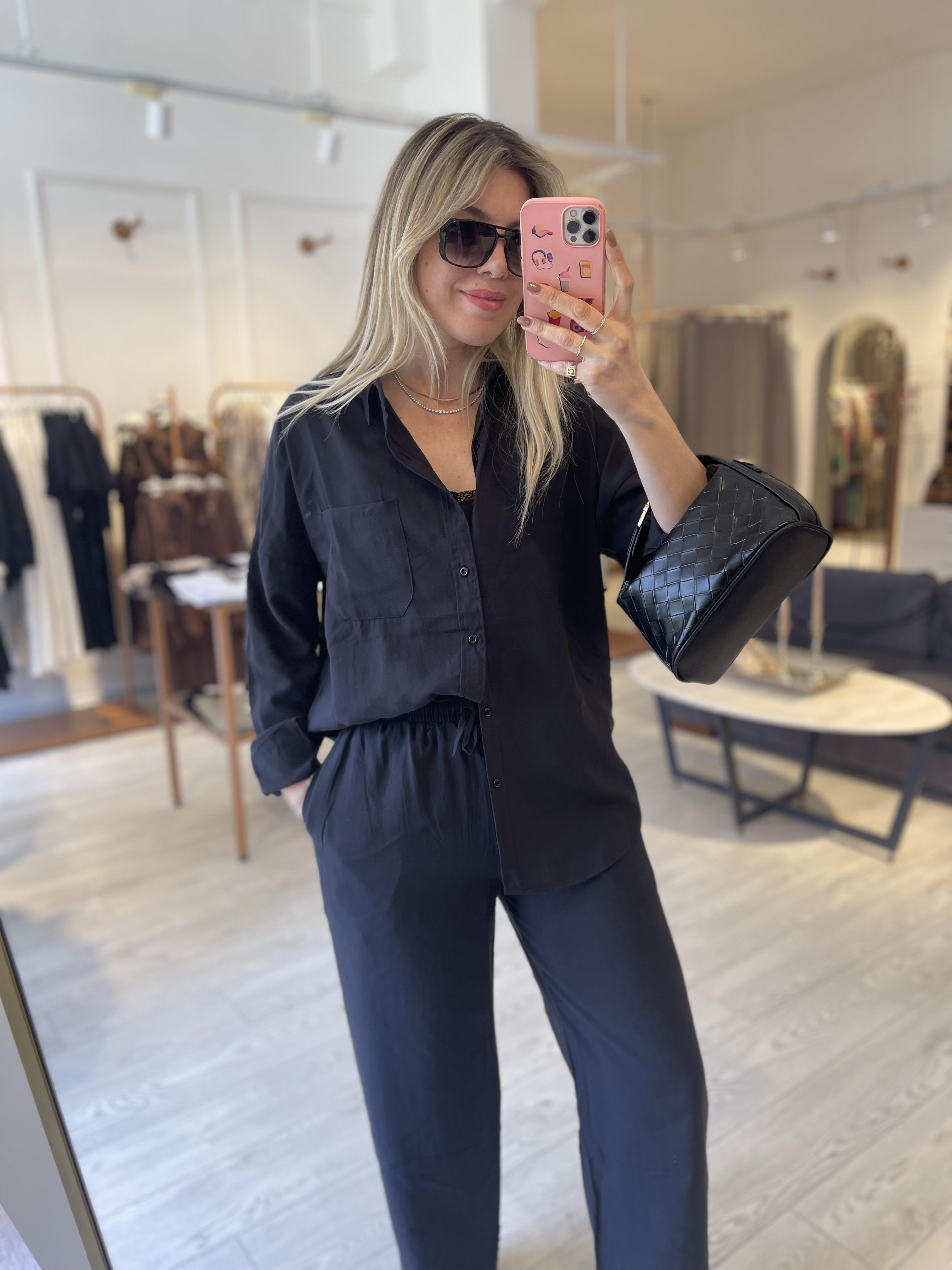 Siyah Modal Tensel Takım