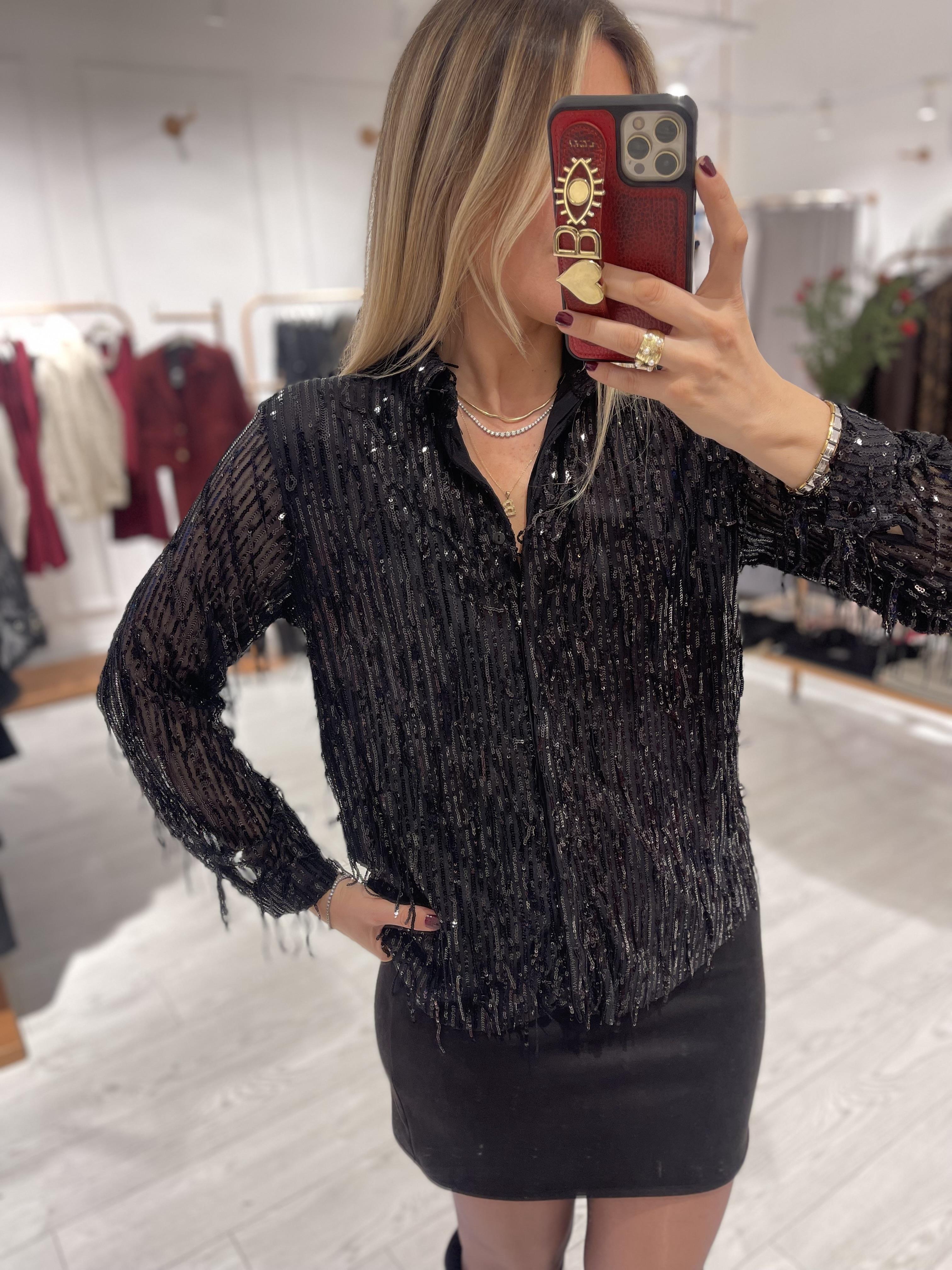 Siyah Süet Bel Gizli Lastikli Mini Etek · 4