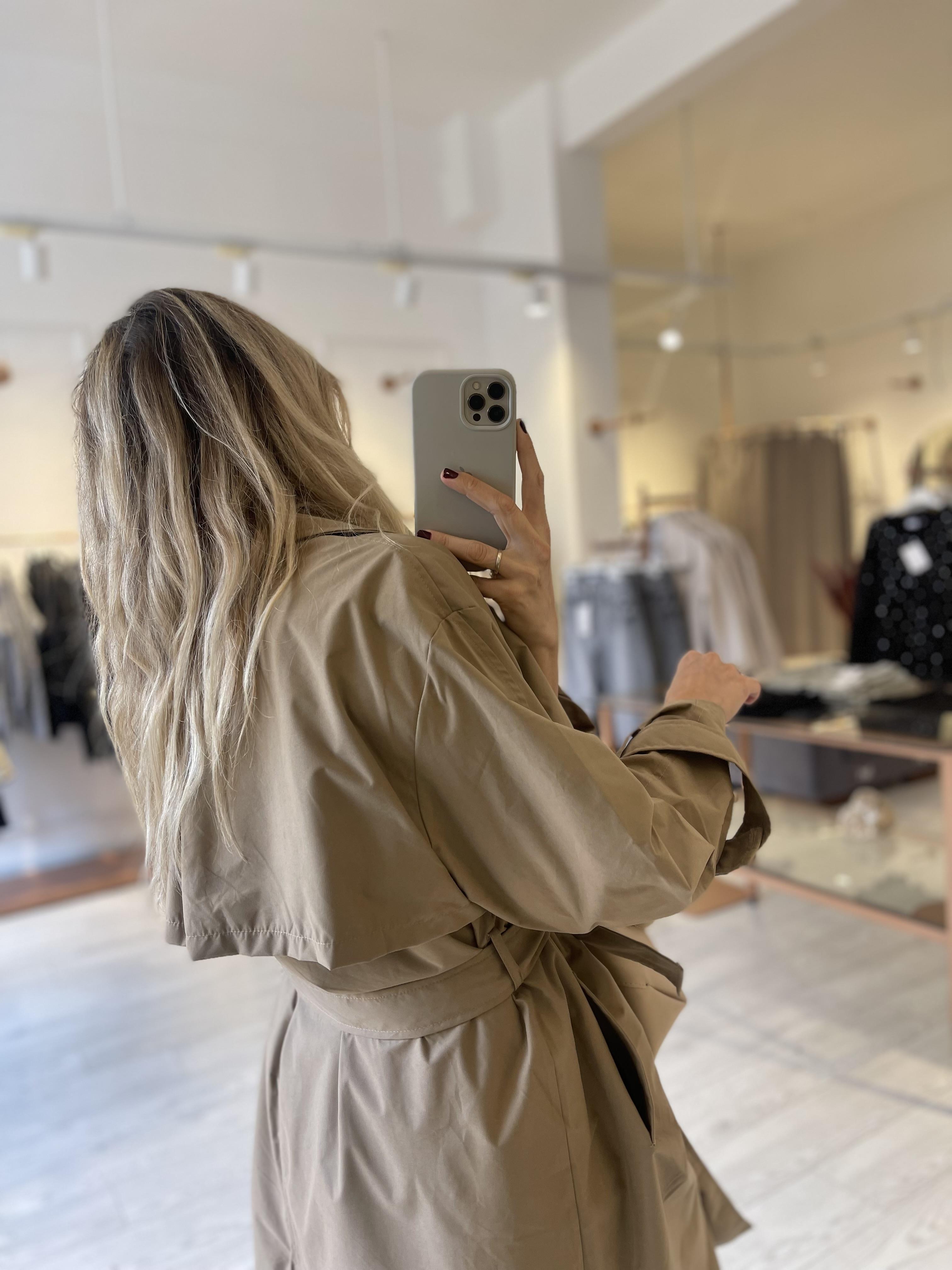 Sütlü Kahve Premium Trençkot · 7
