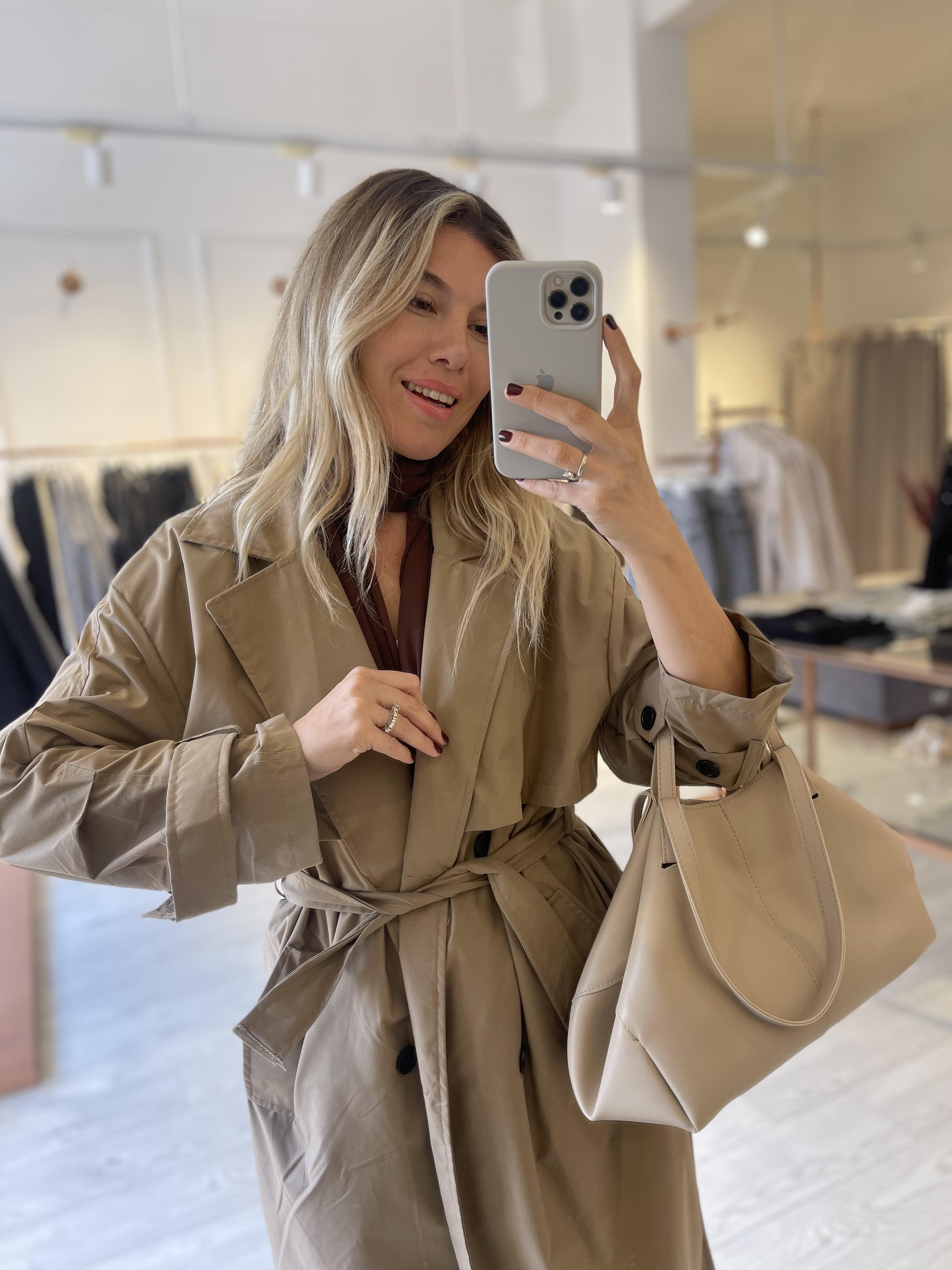 Sütlü Kahve Premium Trençkot · 4