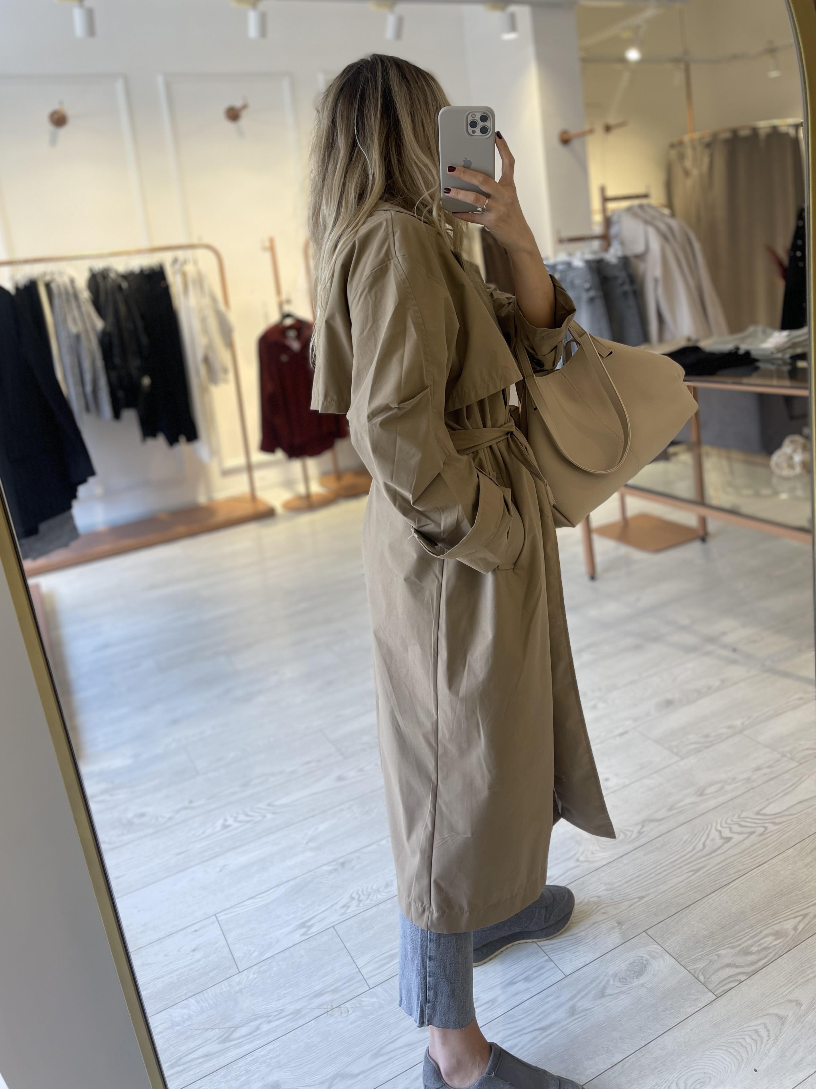 Sütlü Kahve Premium Trençkot · 5