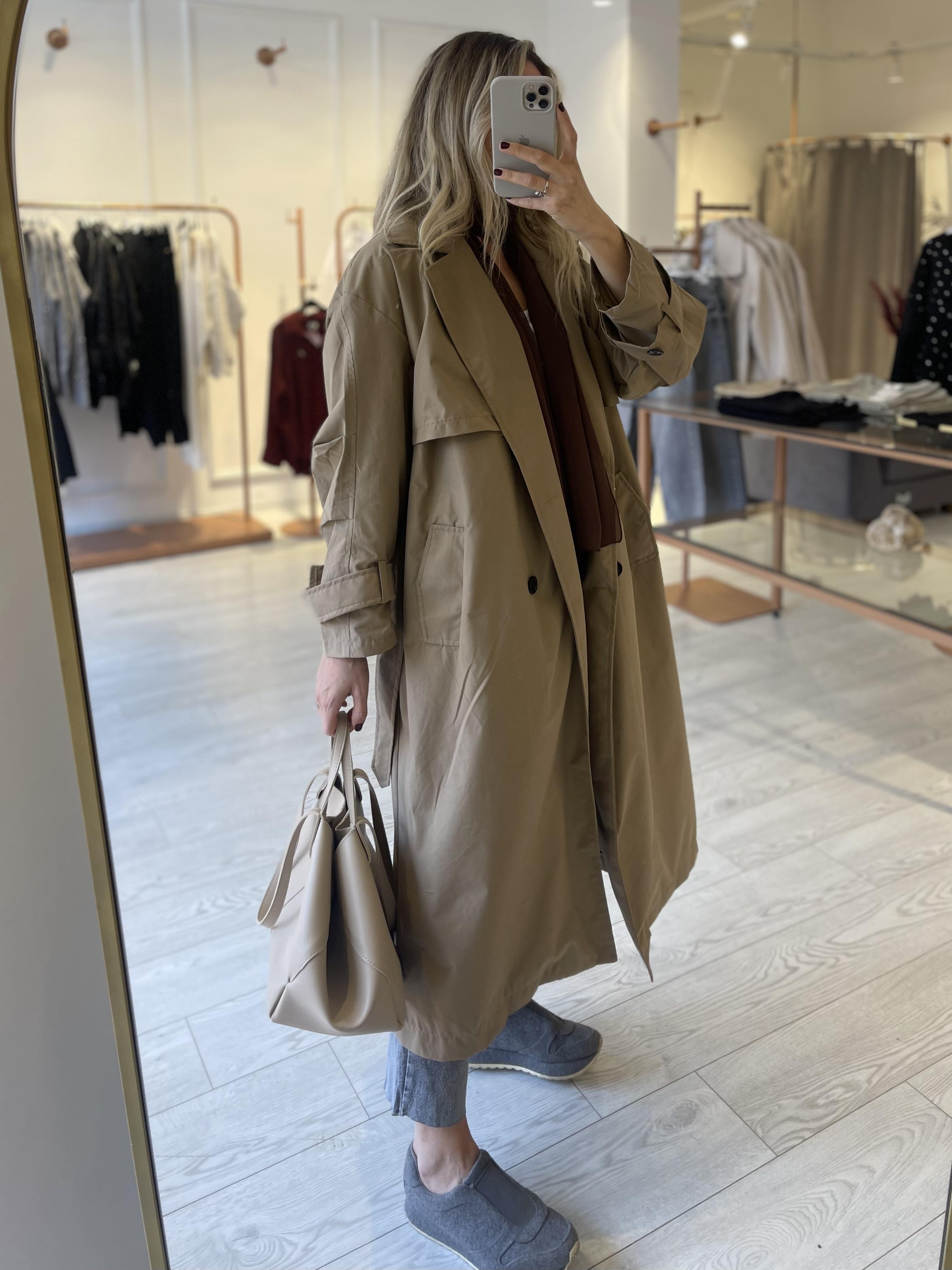Sütlü Kahve Premium Trençkot · 6