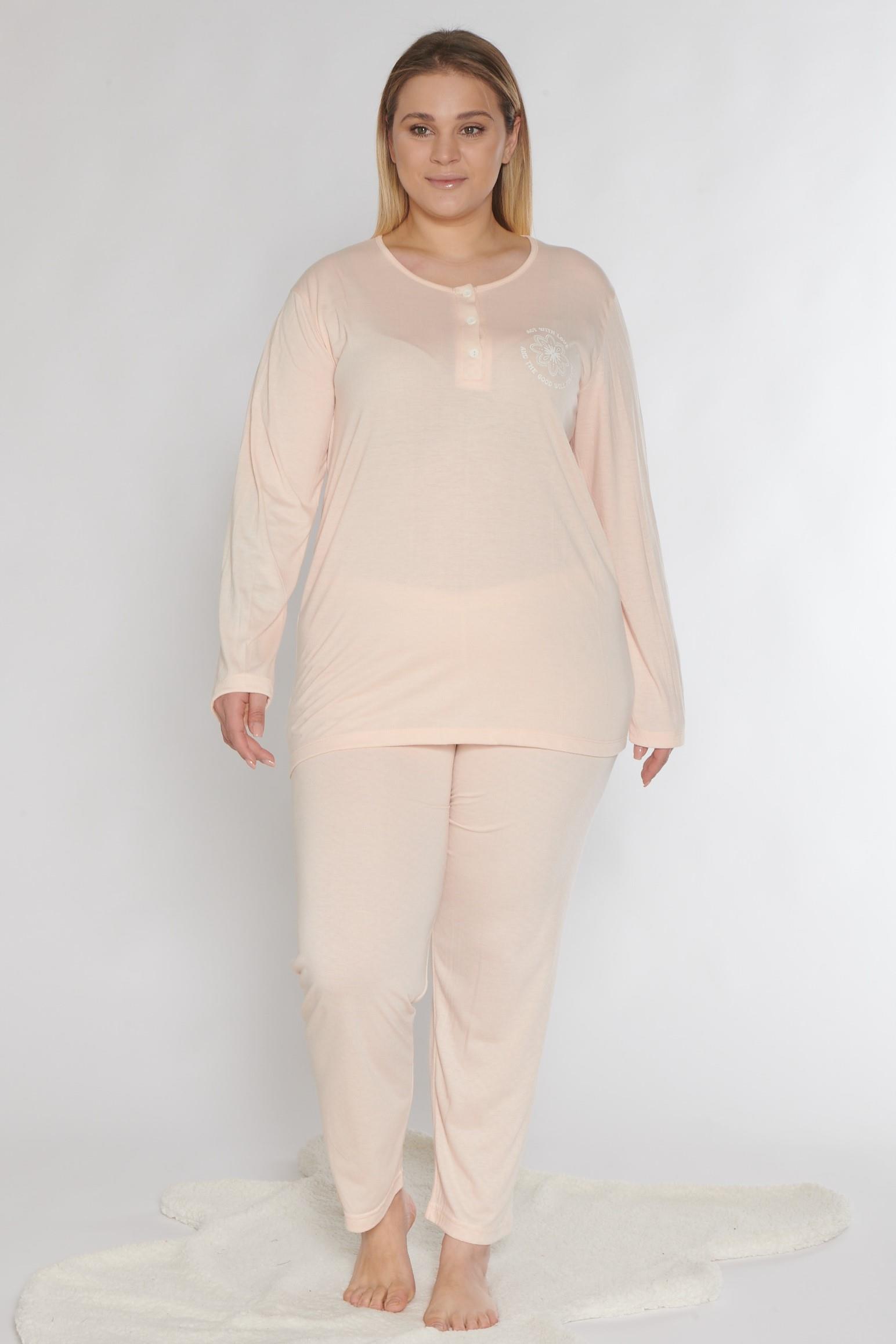 ALPERİ BATTAL UZUN KOL PİJAMA TAKIMI B790-38