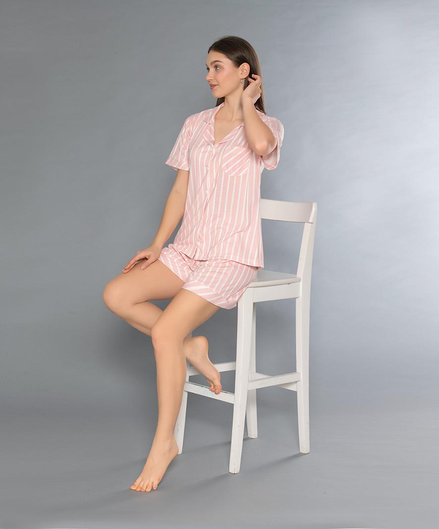 ALPERİ BOYDAN DÜĞMELİ ŞORT TAKIM 760-07