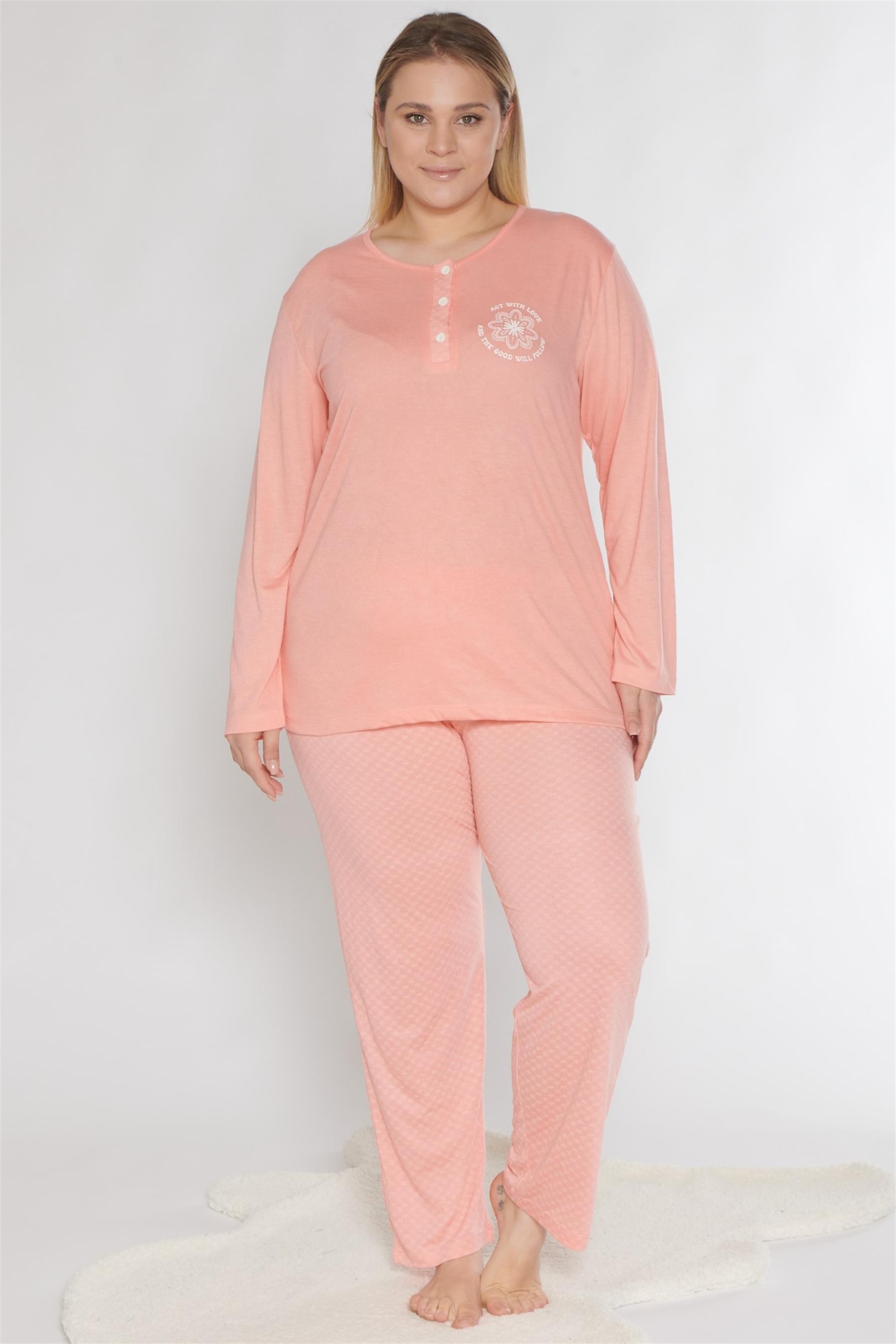 ALPERİ BATTAL UZUN KOL PİJAMA TAKIMI B790-38