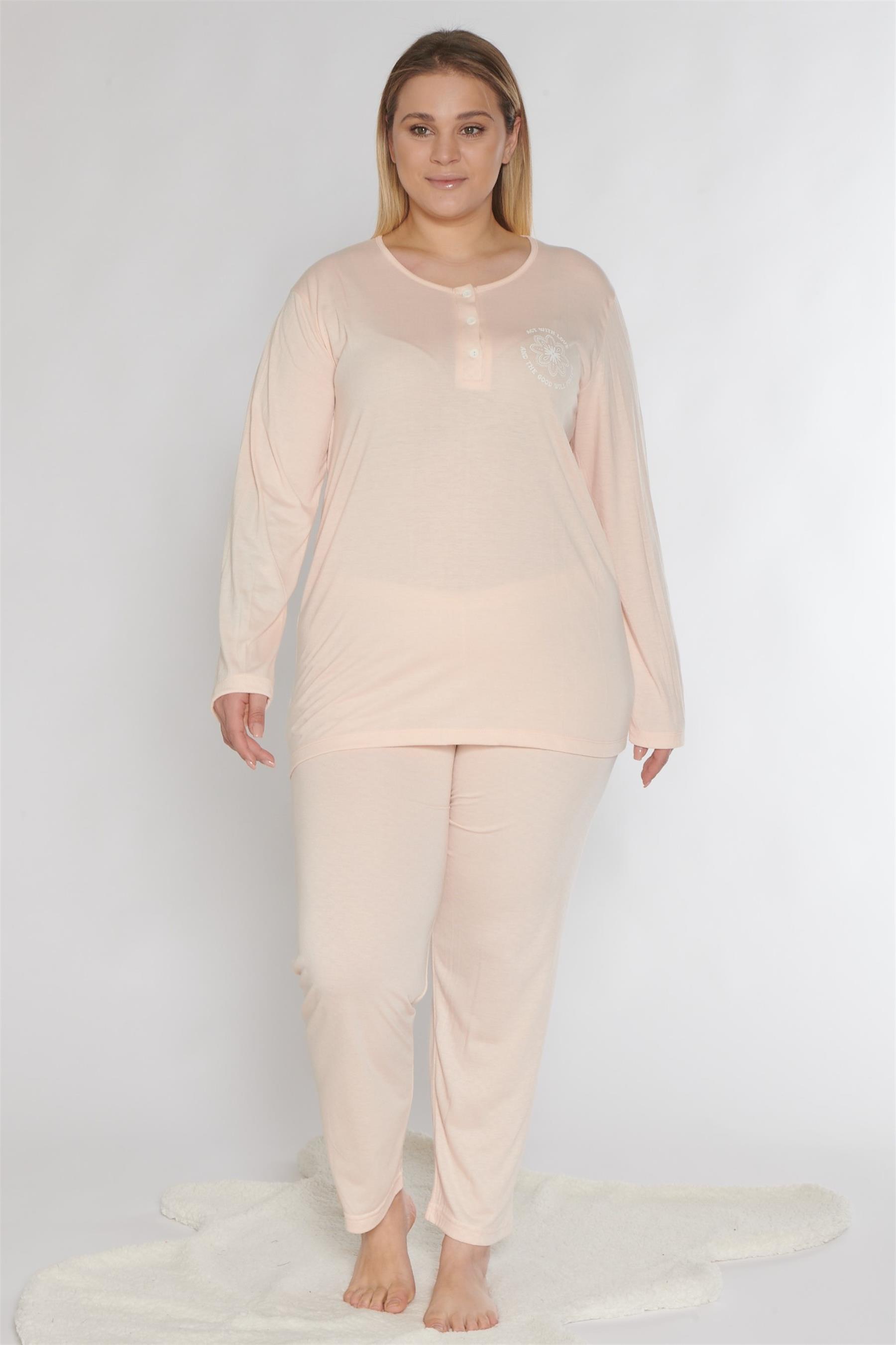 ALPERİ BATTAL UZUN KOL PİJAMA TAKIMI B790-38