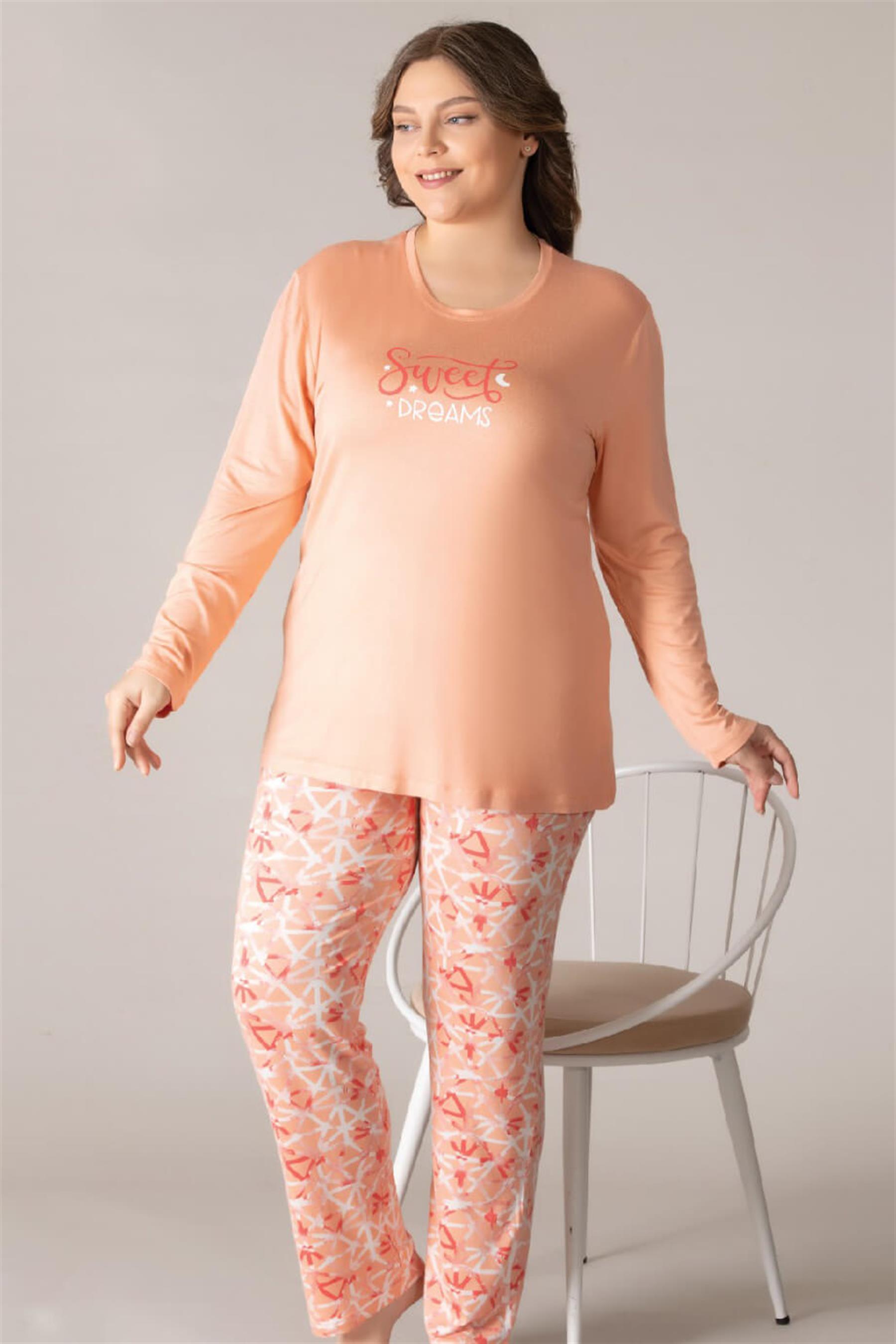 ALPERİ BATTAL UZUN KOL PİJAMA TAKIMI B79-86