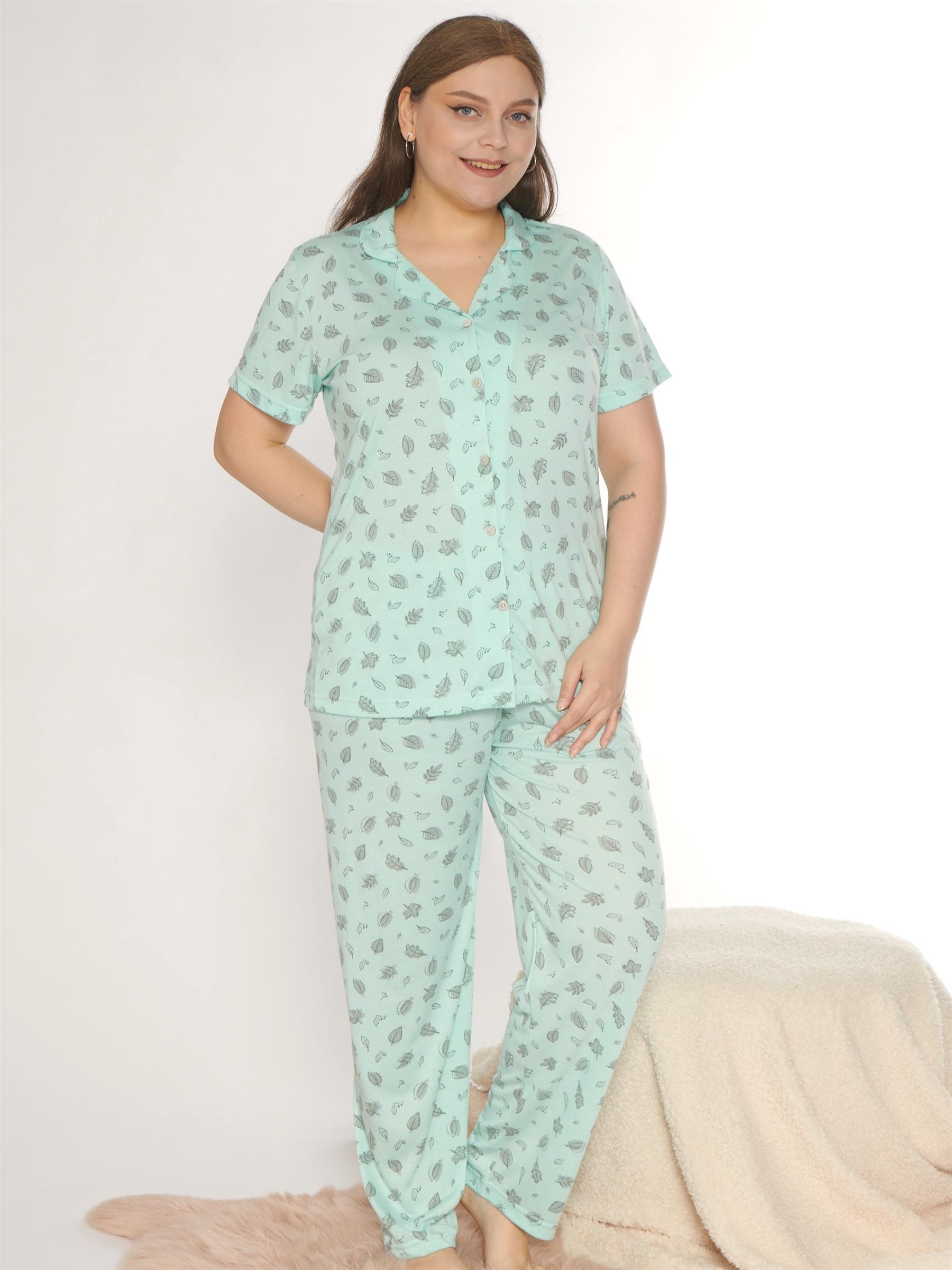 ALPERİ BOY.DÜĞ.BATTAL K.KOL PİJAMA TAKIMI B780-28