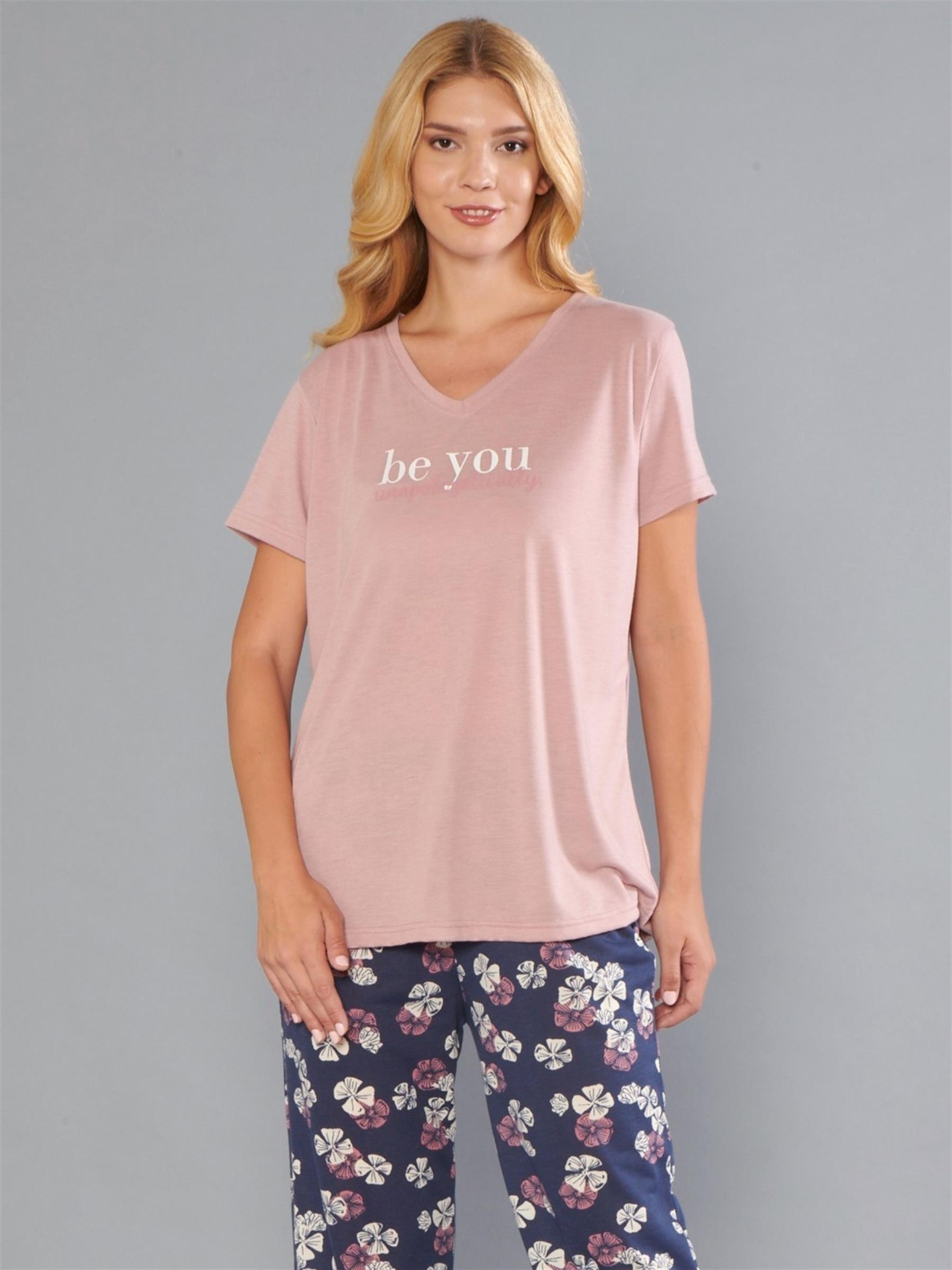 ALPERİ KISA KOL PİJAMA TAKIMI 78-101