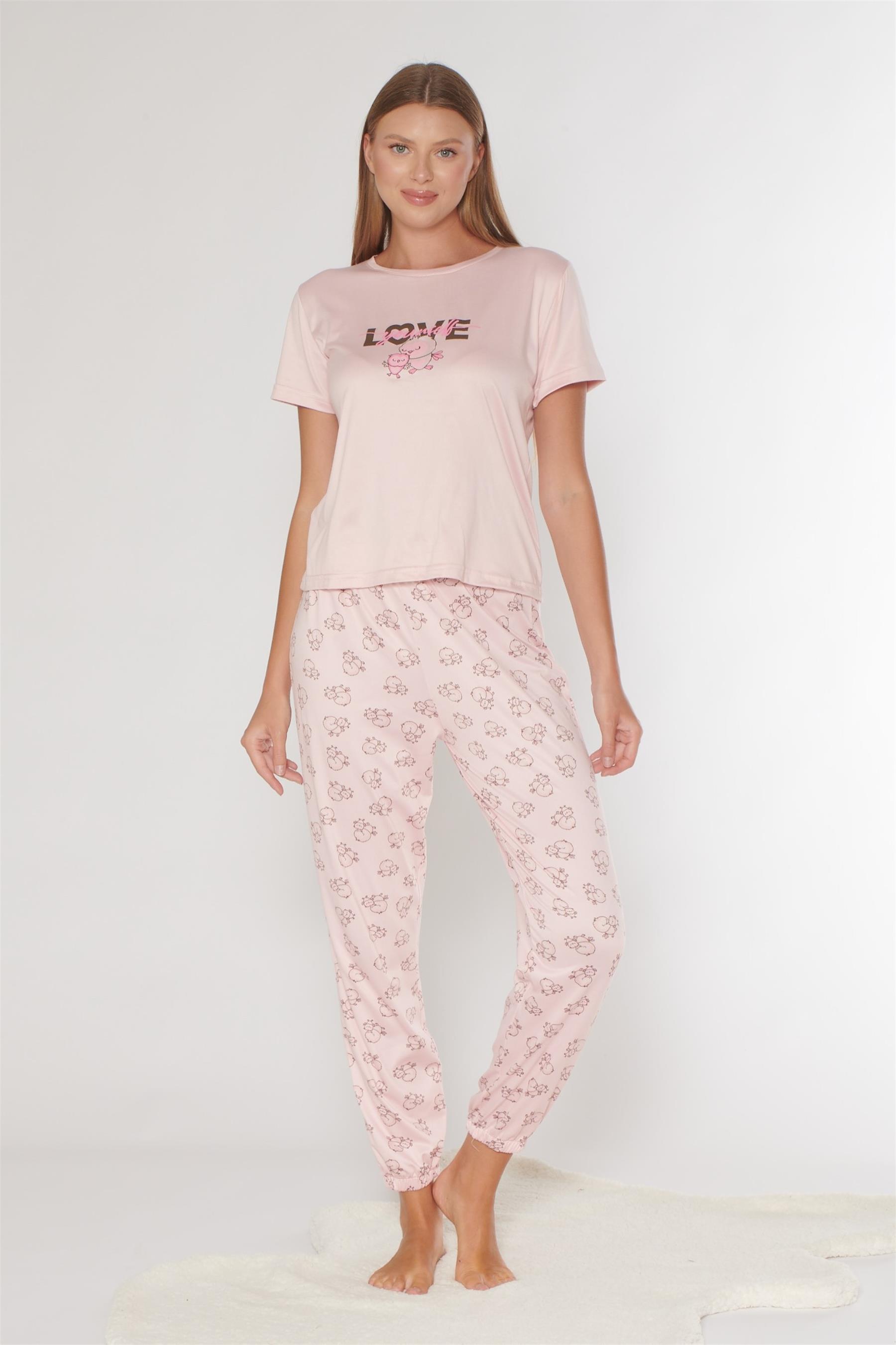 ALPERİ KISA KOL PİJAMA TAKIMI 780-308