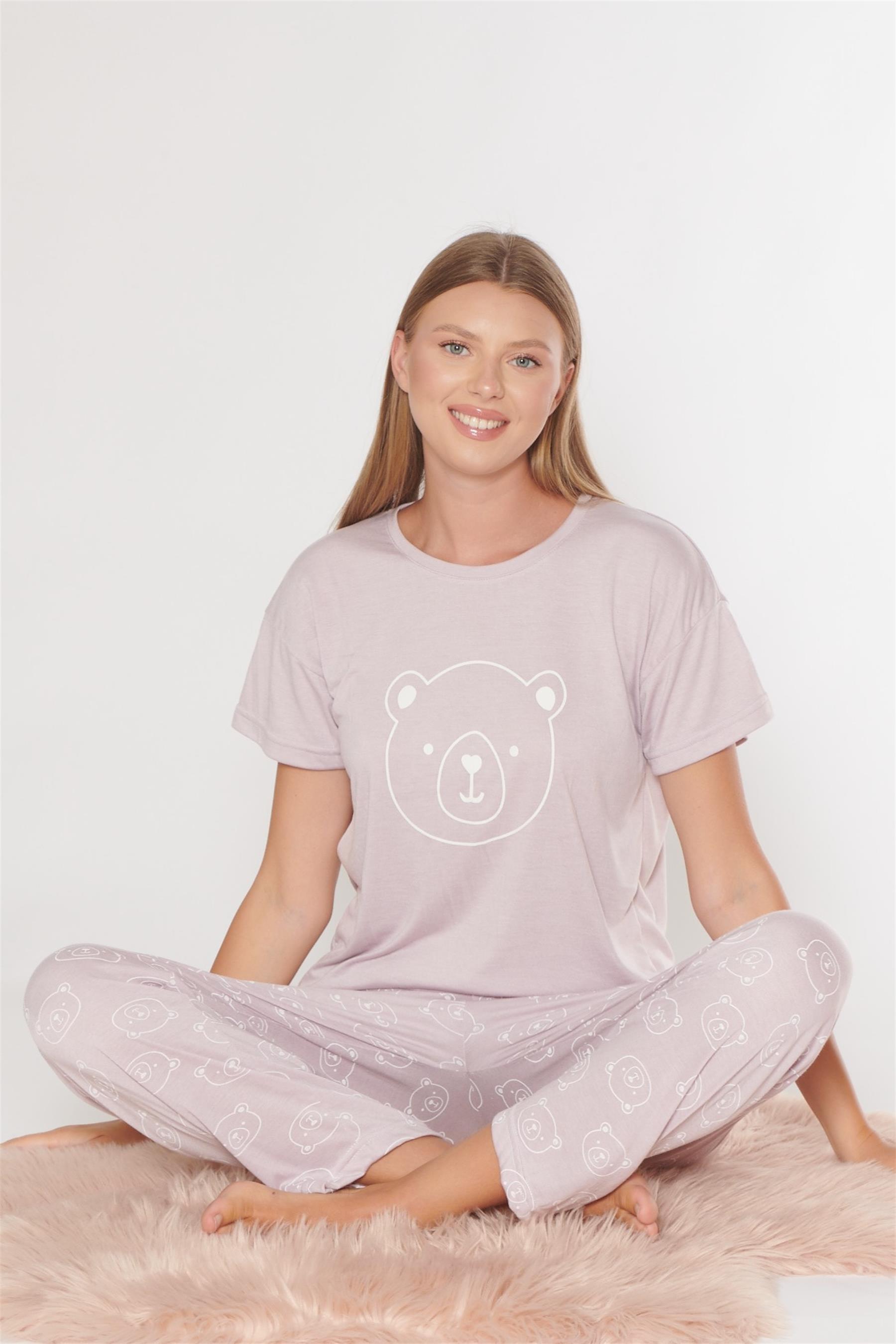 ALPERİ KISA KOL PİJAMA TAKIMI 780-57