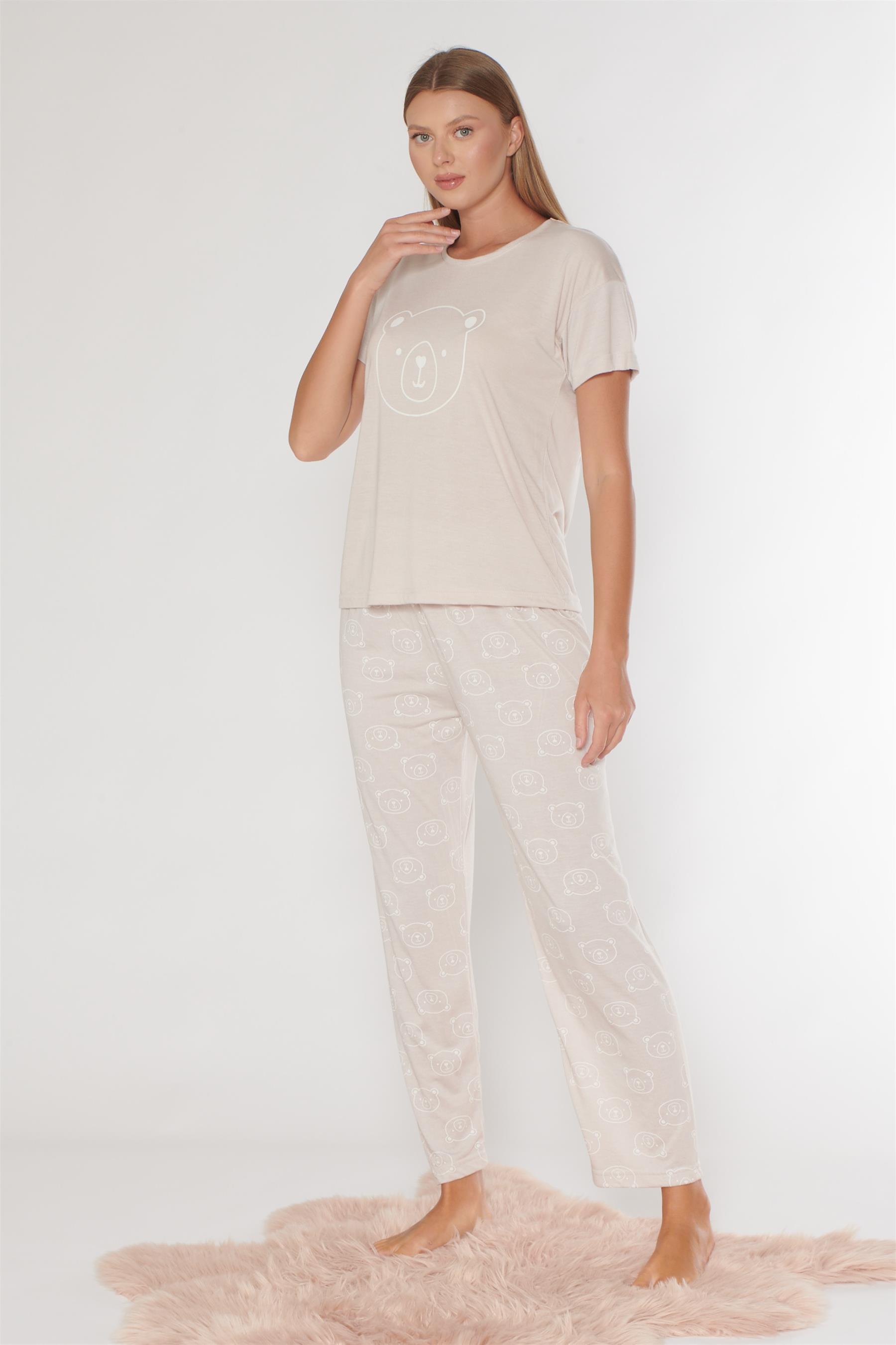 ALPERİ KISA KOL PİJAMA TAKIMI 780-57