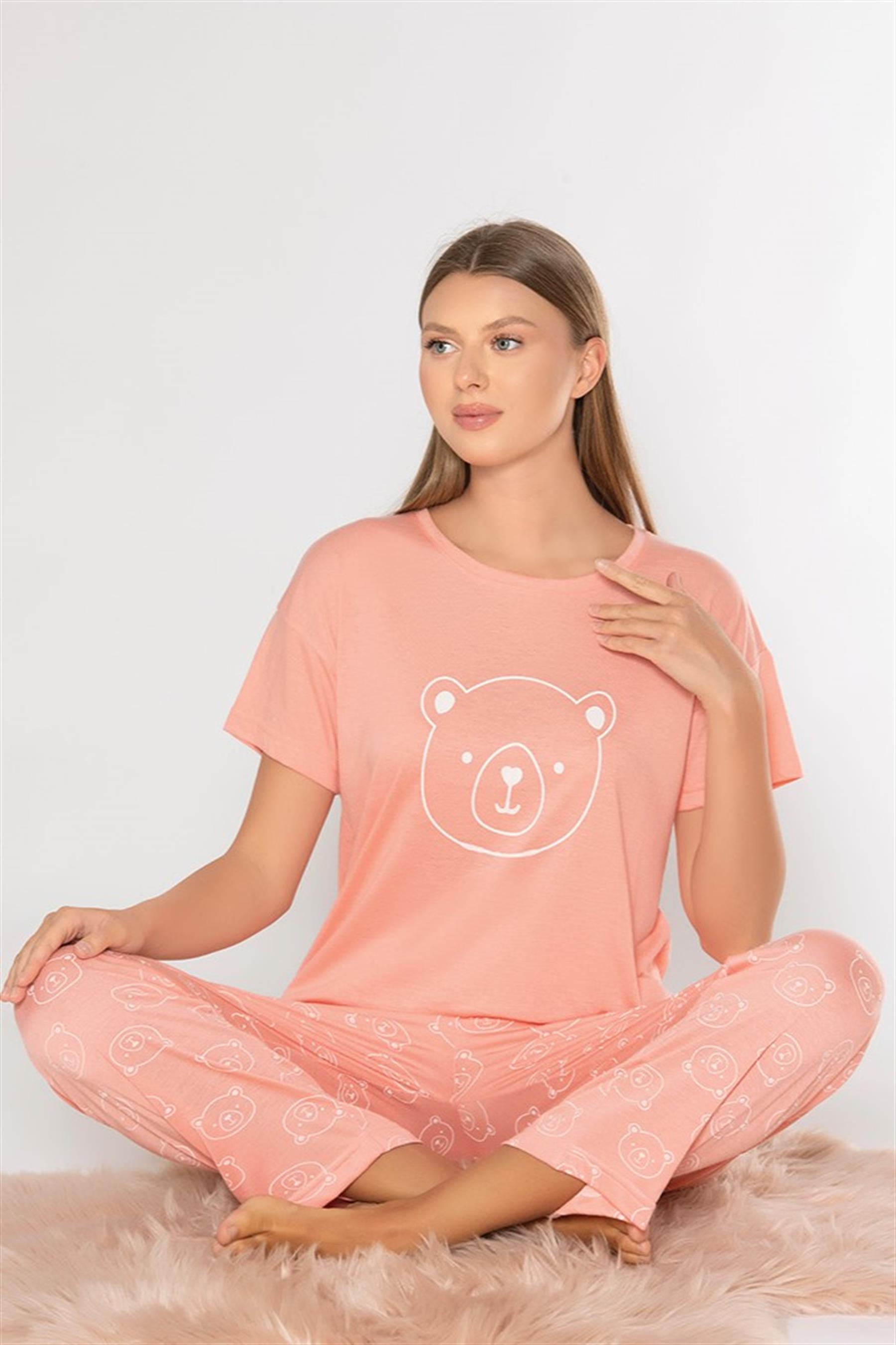 ALPERİ KISA KOL PİJAMA TAKIMI 780-57