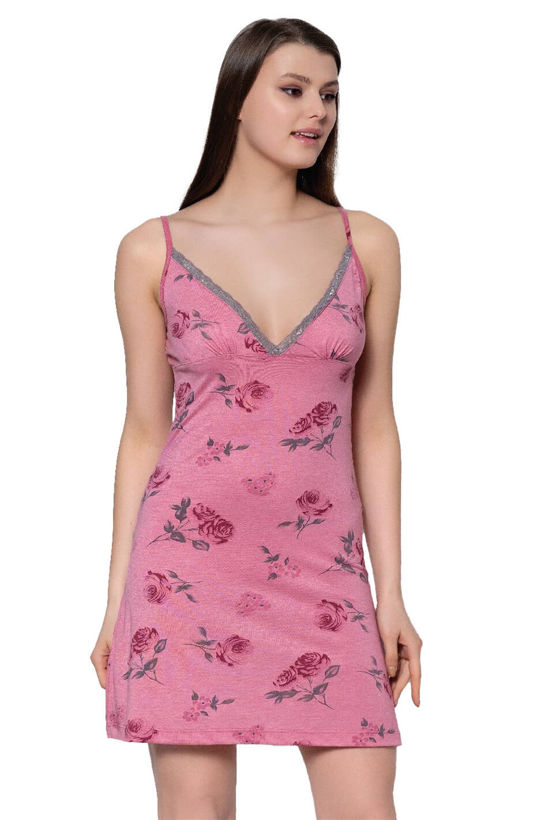 İP ASKILI ELBİSE TUNİK GECELİK ALPERİ 75-06