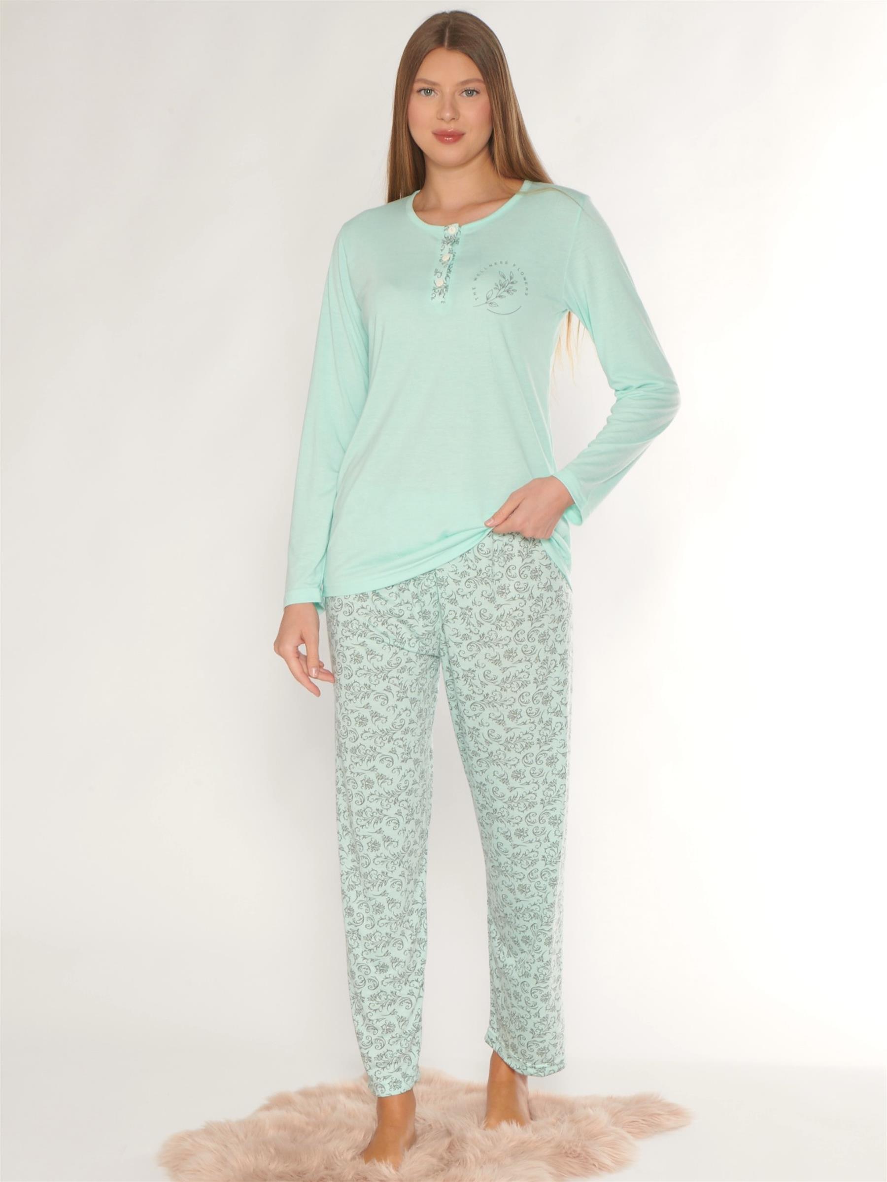 ALPERİ UZUN KOL PİJAMA TAKIMI 790-75