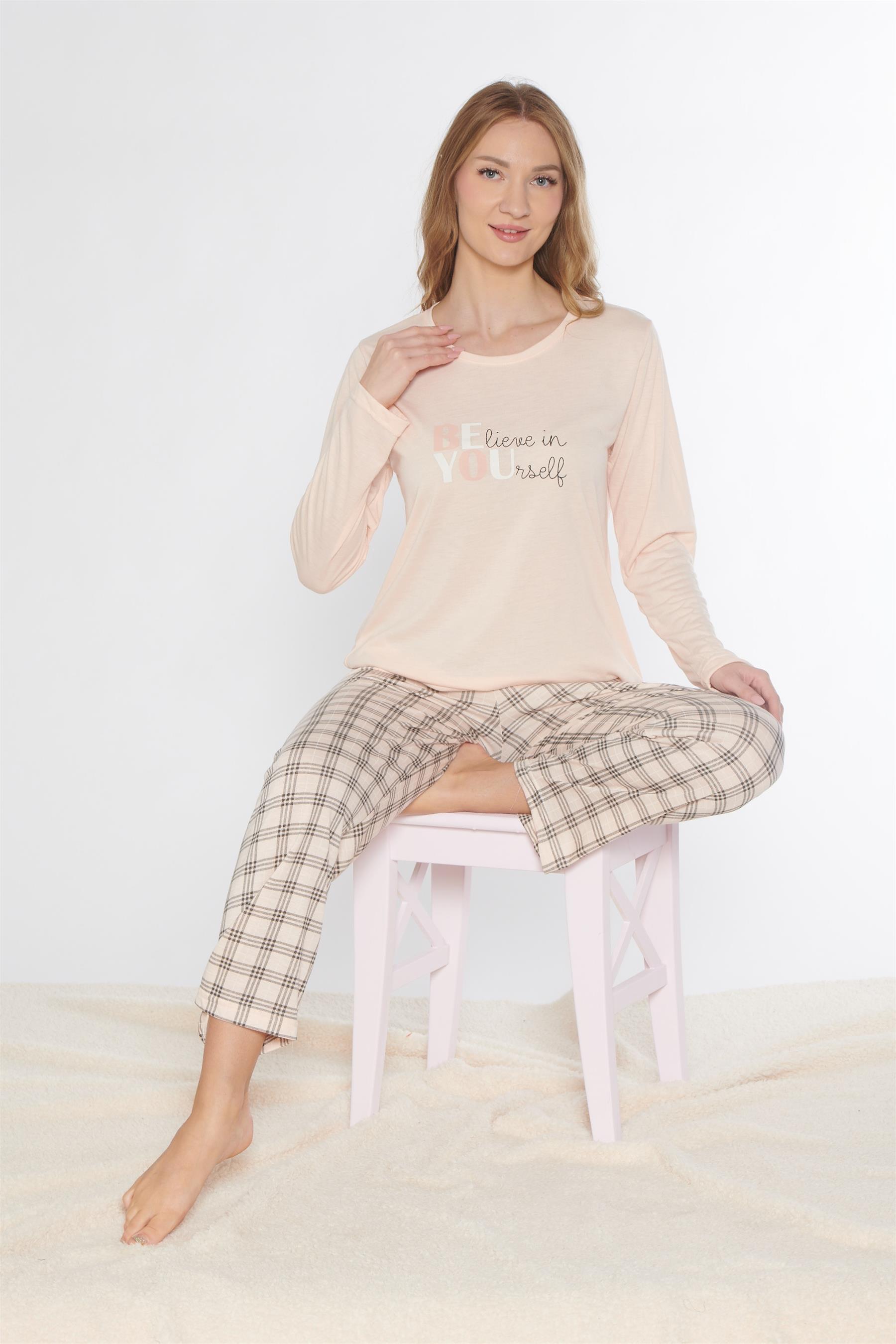 ALPERİ UZUN KOL PİJAMA TAKIMI 790-84