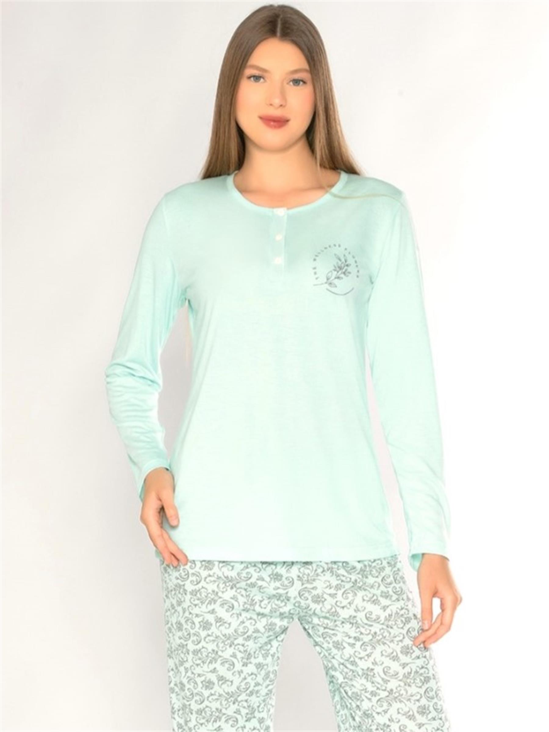 ALPERİ UZUN KOL PİJAMA TAKIMI 790-91