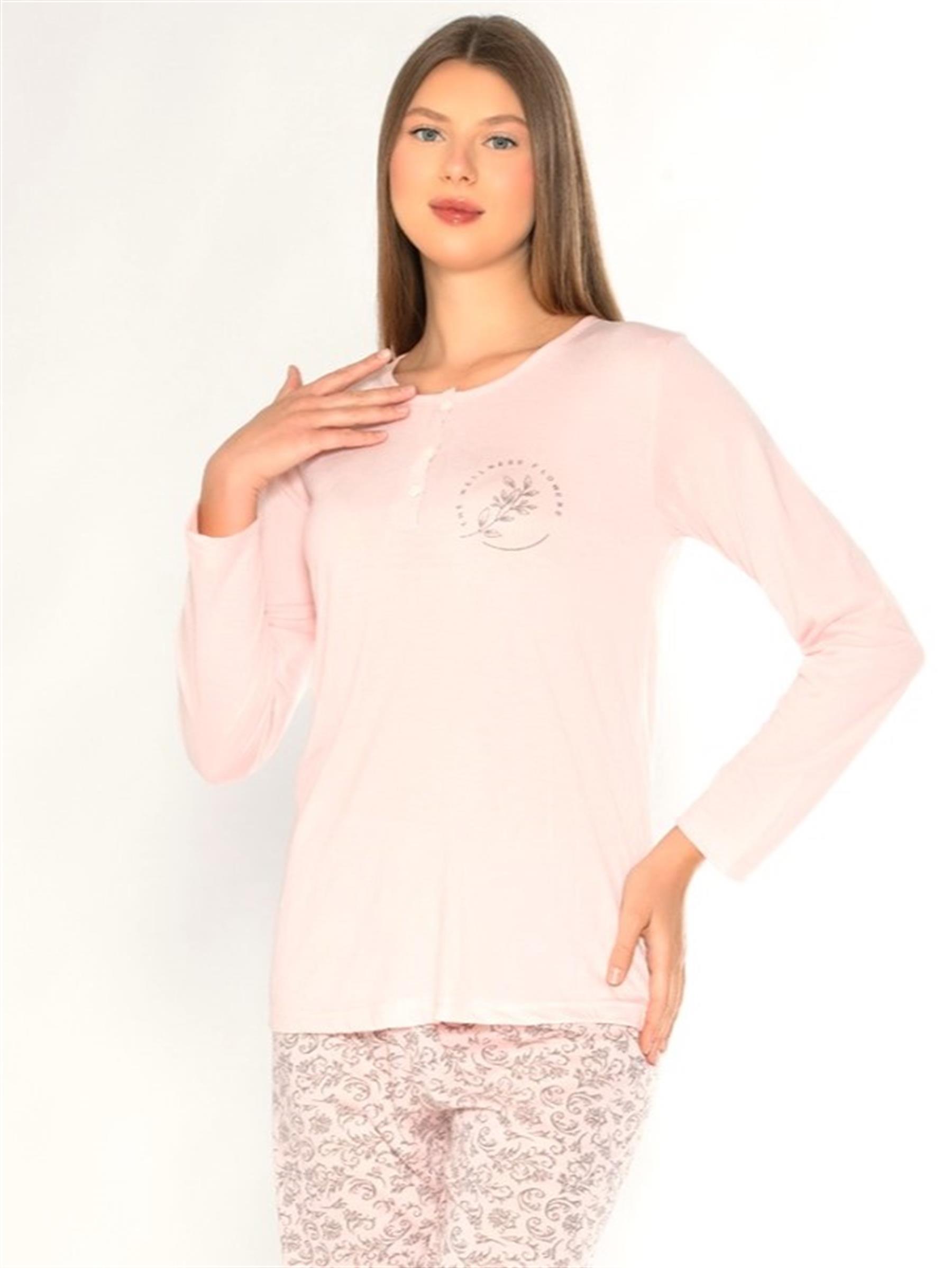 ALPERİ UZUN KOL PİJAMA TAKIMI 790-91