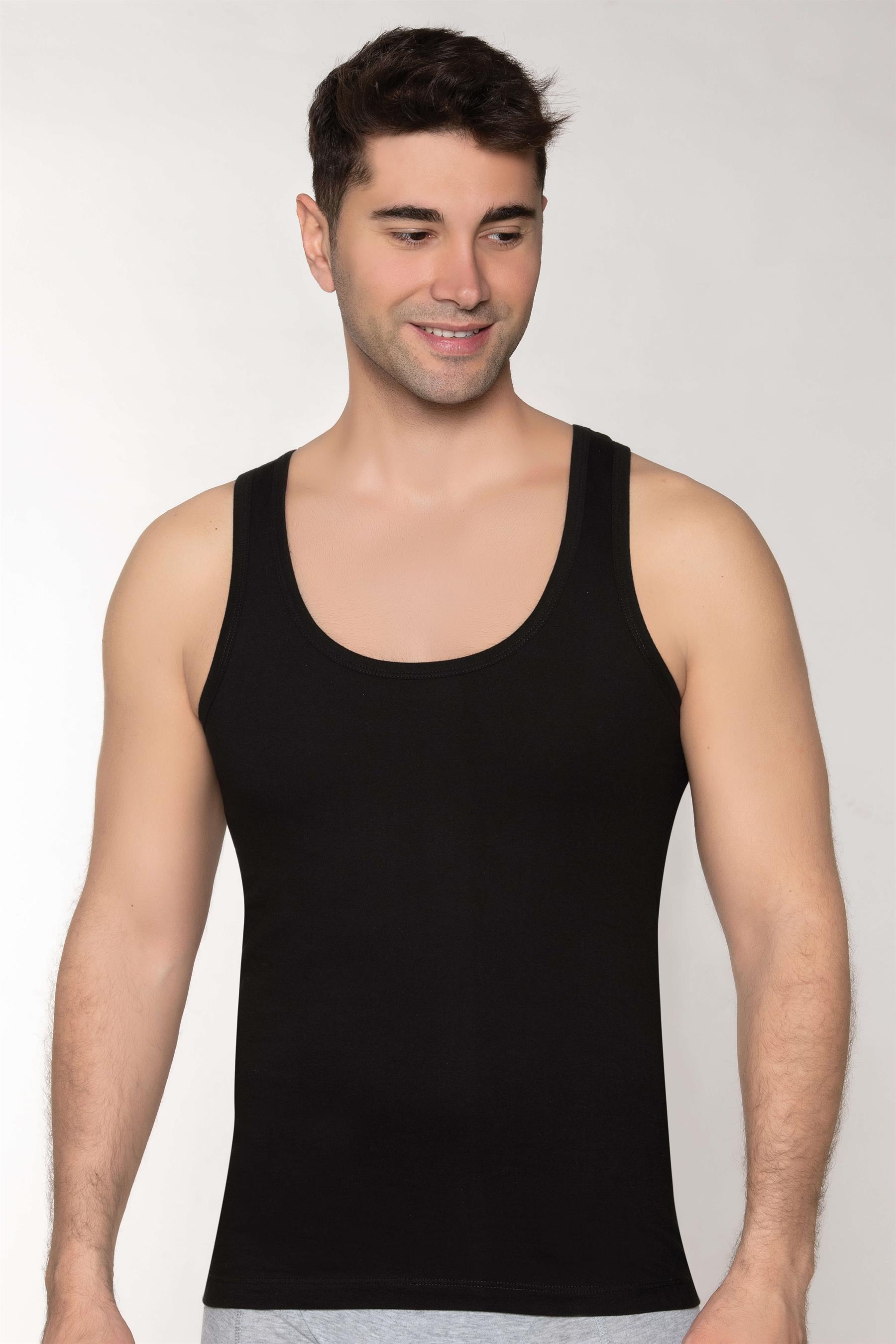 ERKEK MODAL ATLET SİYAH DOWRY