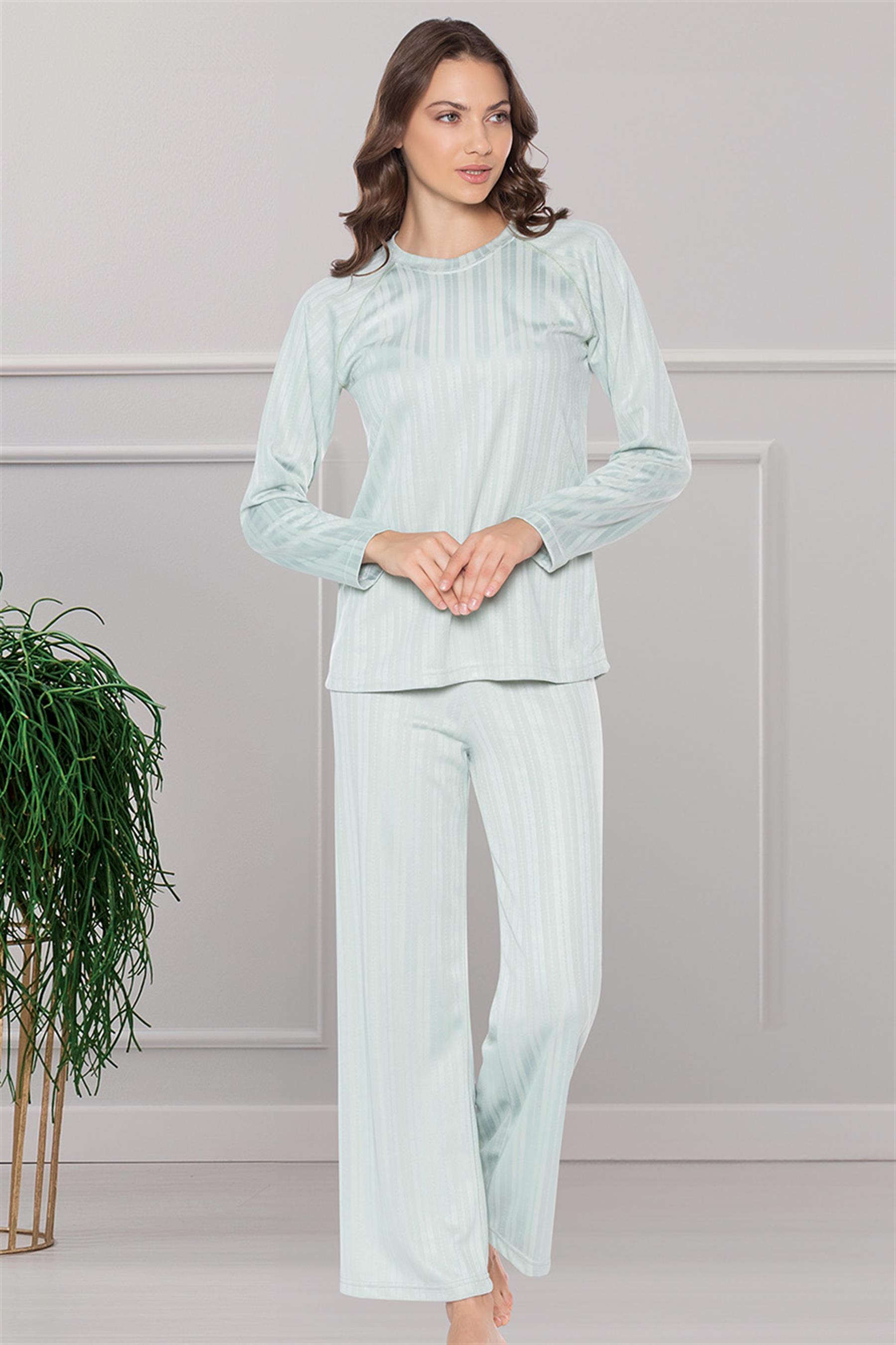 UZUN KOL KIŞLIK PİJAMA TAKIMI DOWRY 09-183