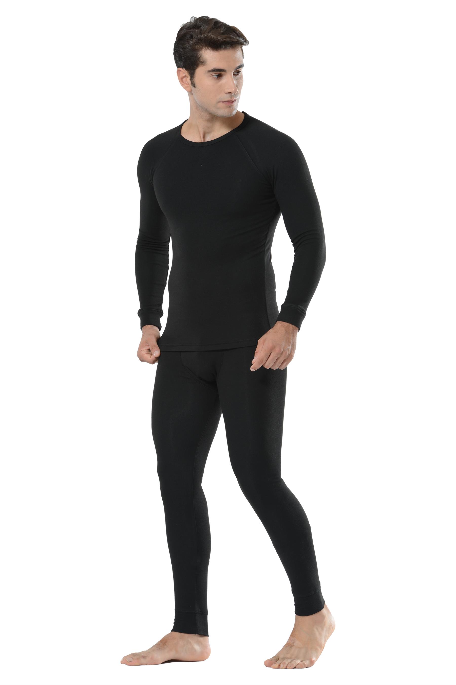 POPPY TERMAL SİYAH UZUN KOL ALT-ÜST TAKIM OUTDOOR PT-40