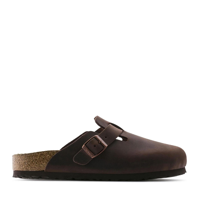 Birkenstock Boston Leoı Unisex Deri Terlik 