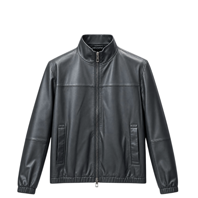 Emporio Armani Lacivert Deri Ceket 01r55p 01p54 922