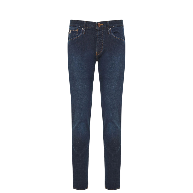 Emporio Armani Lacivert Erkek Denim Pantolon EM000668AF13278