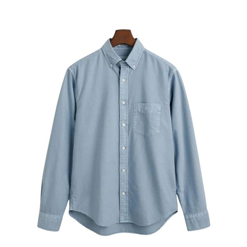 Gant Erkek Mavi Regular Fit Düğmeli Yaka Oxford Gömlek 3240084.474