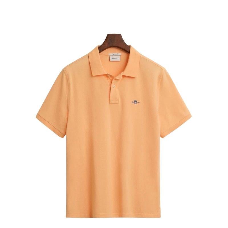 Gant Erkek Turuncu Regular Fit Polo Tshırt 2210.848