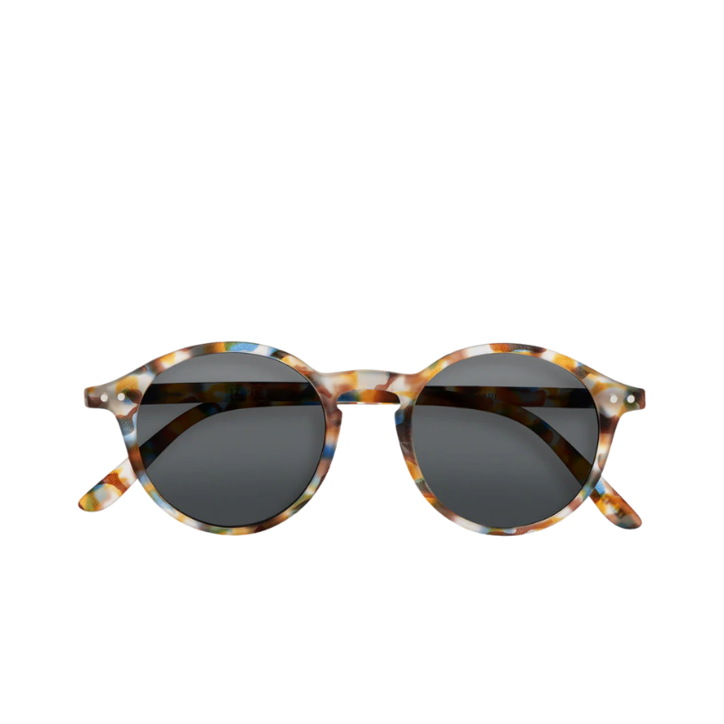 Izipizi Sun #D Blue Tortoise - Mavi Desenli Yetişkin Güneş Gözlüğü IZIPIZI15