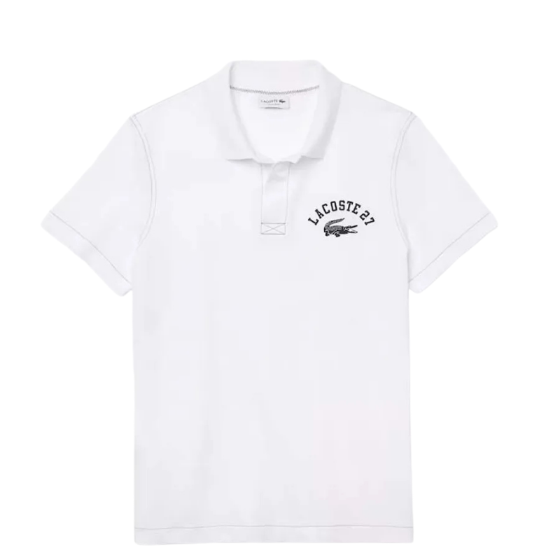 Lacoste Erkek Beyaz Polo Yaka Tshırt YH0028-001