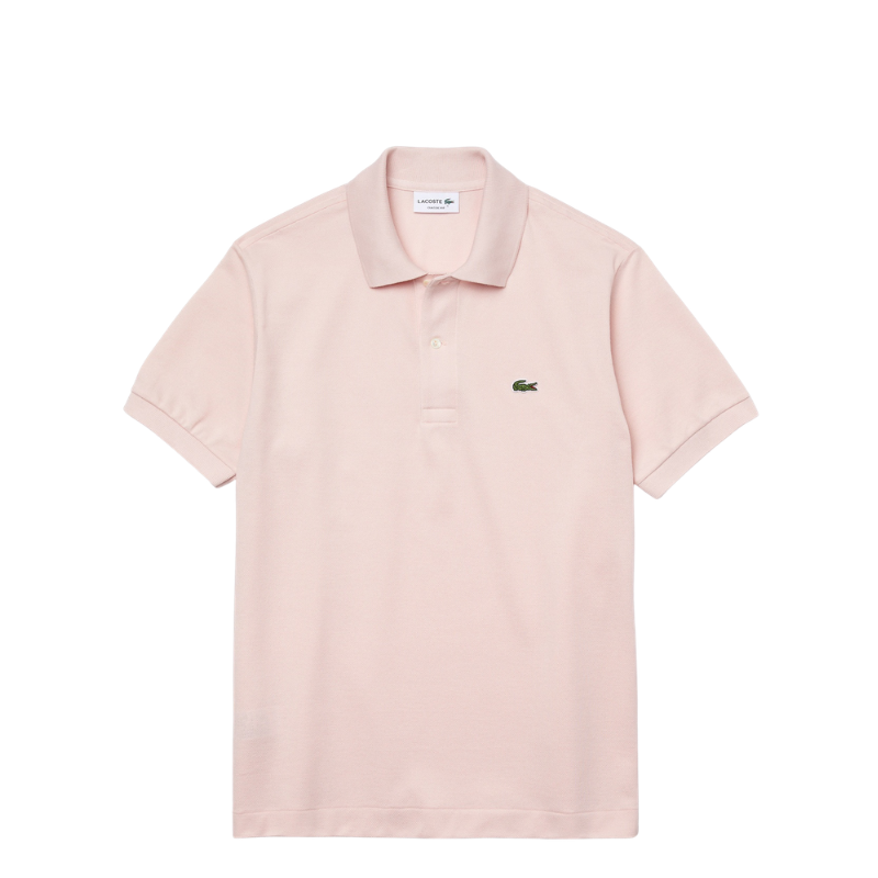 Lacoste  Erkek Classic Fit Açık Pembe Polo Tshırt L1212.ADY