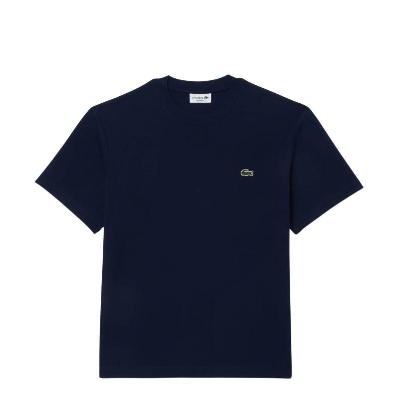 Lacoste Erkek Classic Fit Bisiklet Yaka Lacivert T-Shirt  TH7318.166
