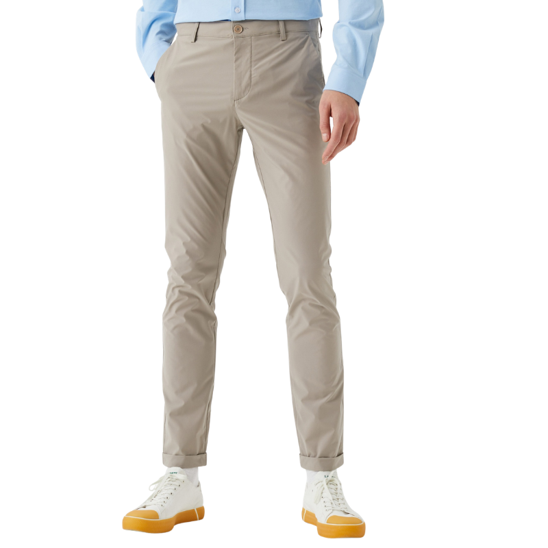 Lacoste Erkek Slim Fit Chino Gri Pantolon HH0334.34G