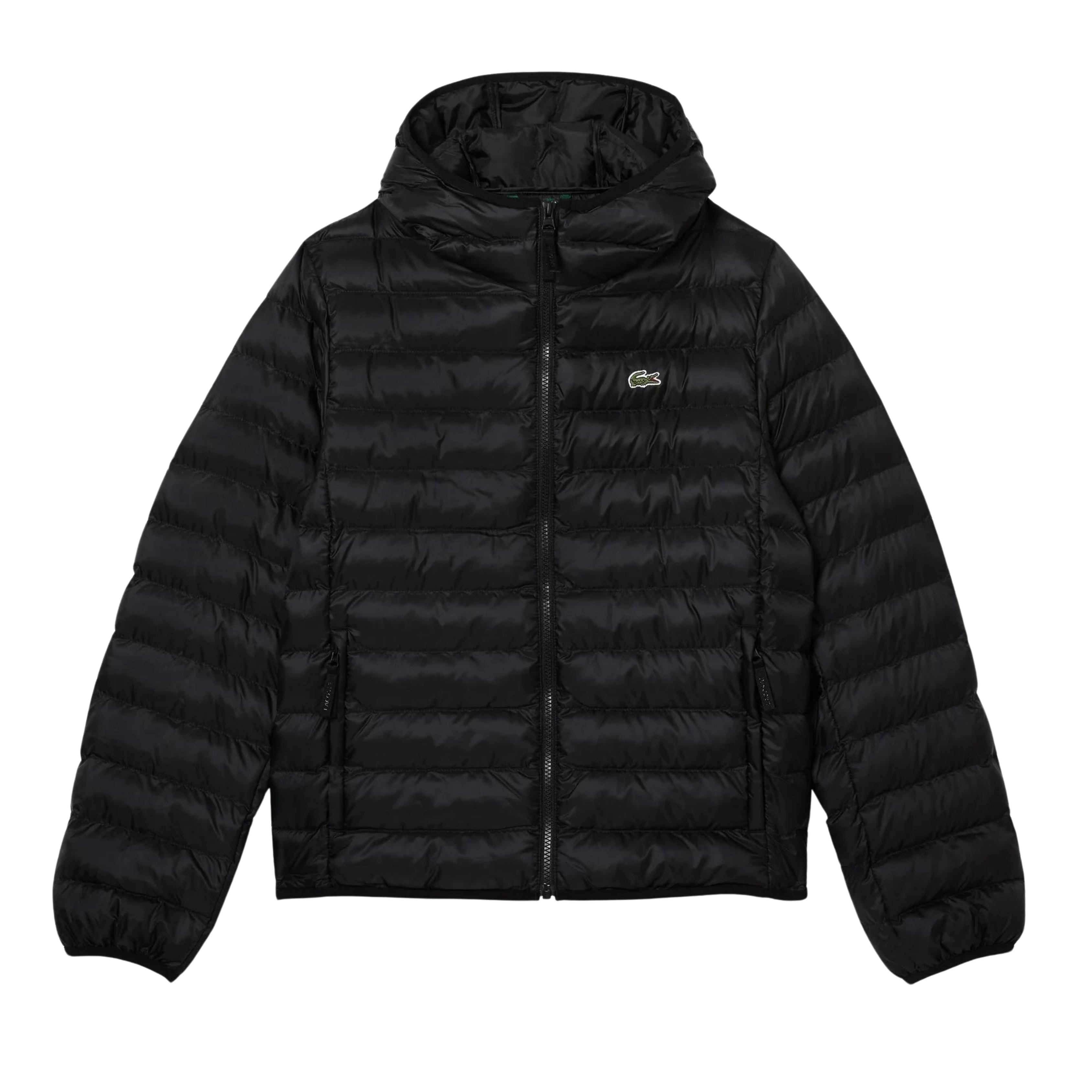 Lacoste Kapüşonlu Kapitone Erkek Siyah MontBH0539.031