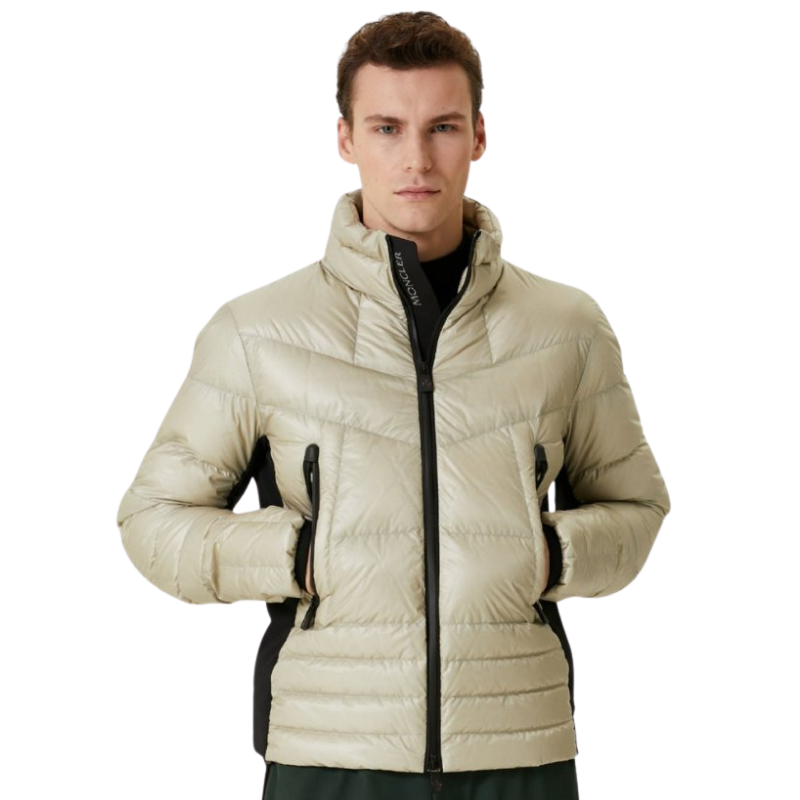 Moncler Grenoble Canmore Açık Gri Şişme Mont 1258363
