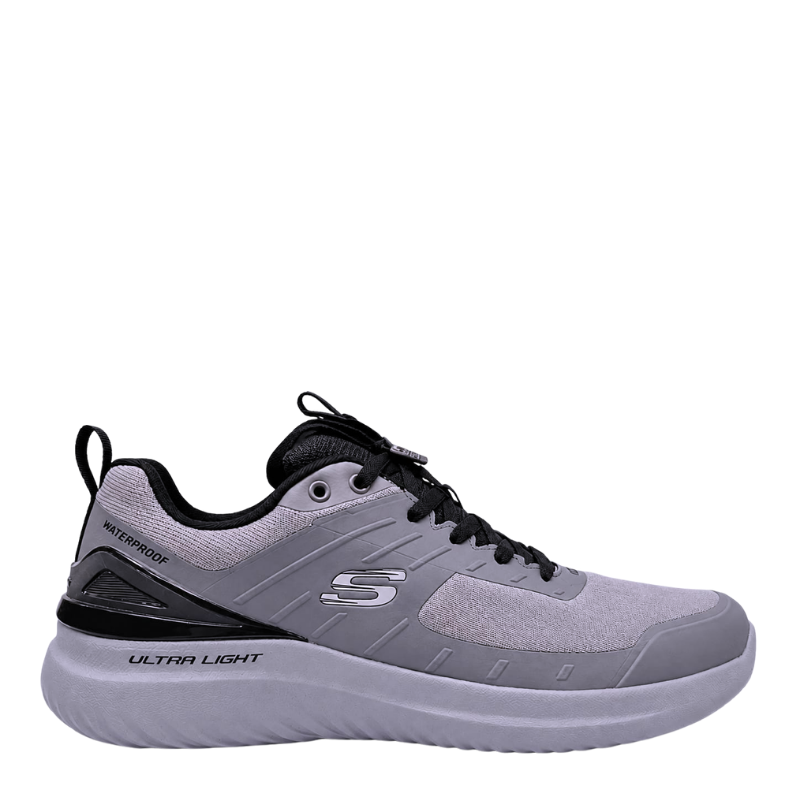 Skechers Bounder 2.0 Erkek Waterproof Gri Spor Ayakkabı 232677 CHAR
