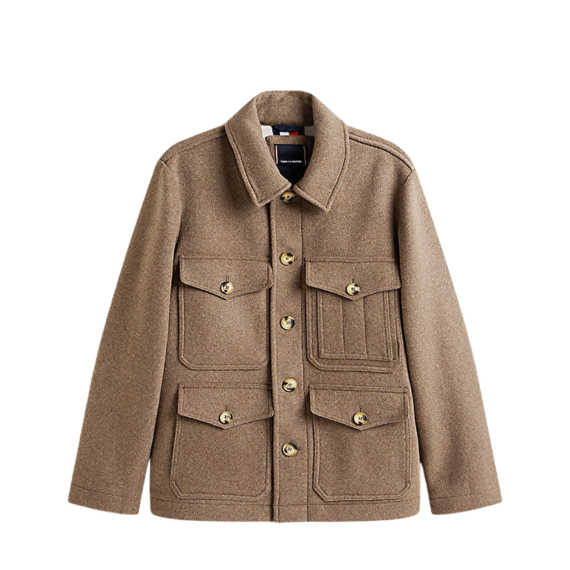 Tommy Hilfiger 4 Cepli Erkek Yün Ceket