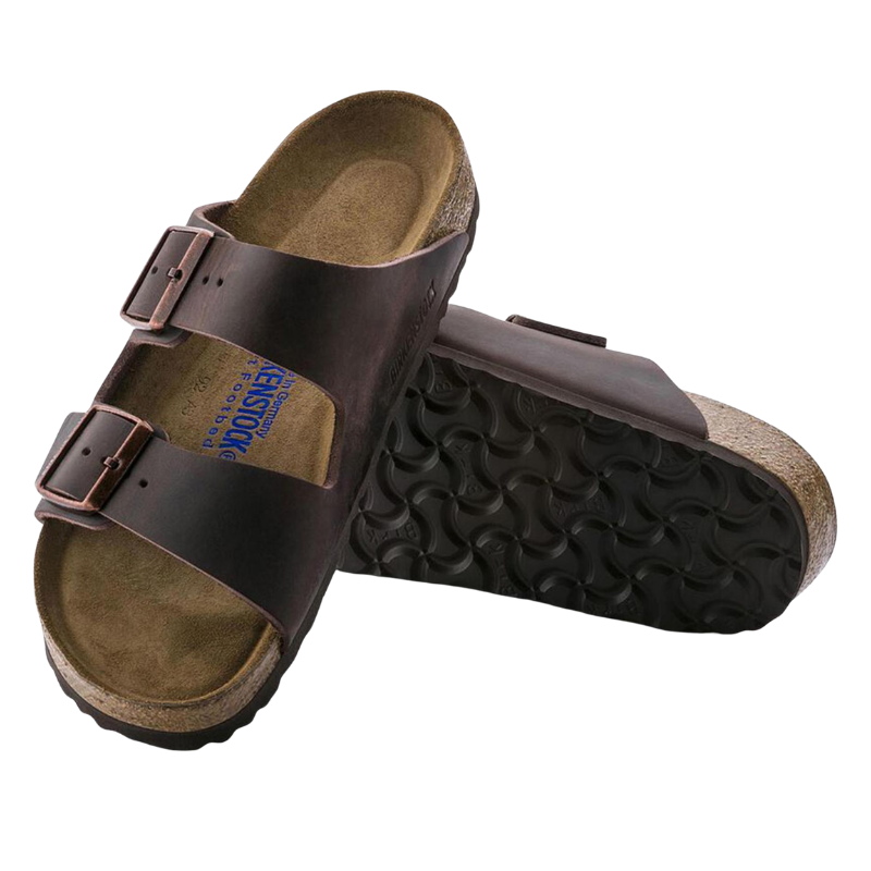 Birkenstock Arizona Sfb Yağlı Deri Erkek Terlik 452763