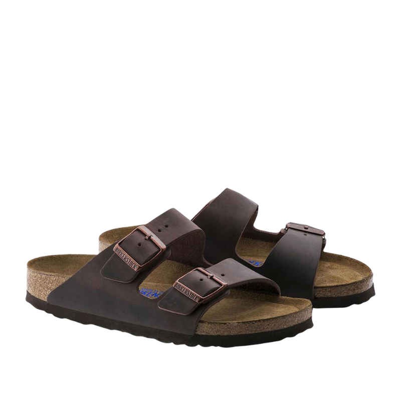 Birkenstock Arizona Sfb Yağlı Deri Erkek Terlik 452763
