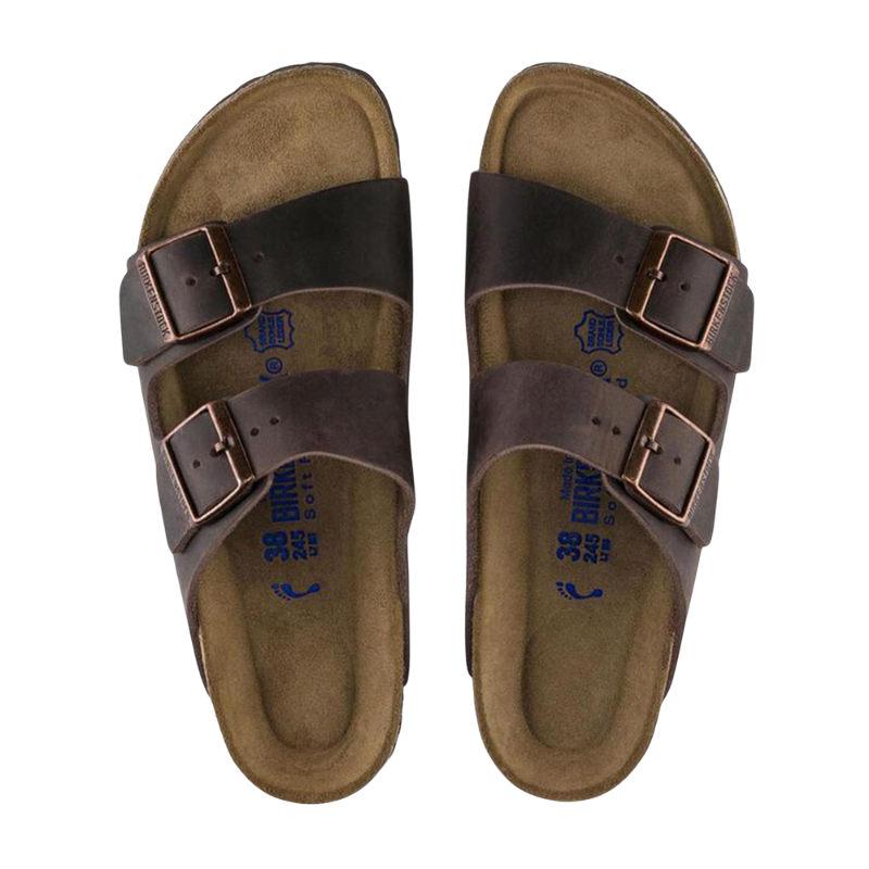 Birkenstock Arizona Sfb Yağlı Deri Erkek Terlik 452763