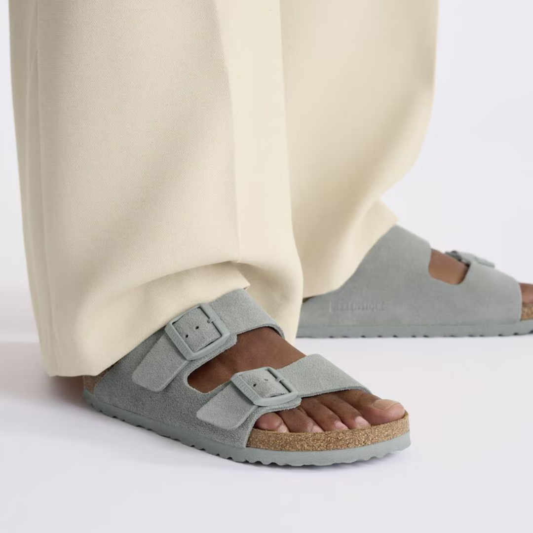 Birkenstock Arızona Süet Deri Kadın Terlik 1029146