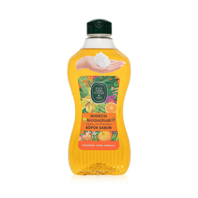 Bodrum Mandalinası Doğal Zeytinyağlı Köpük Sabun 1.5 lt