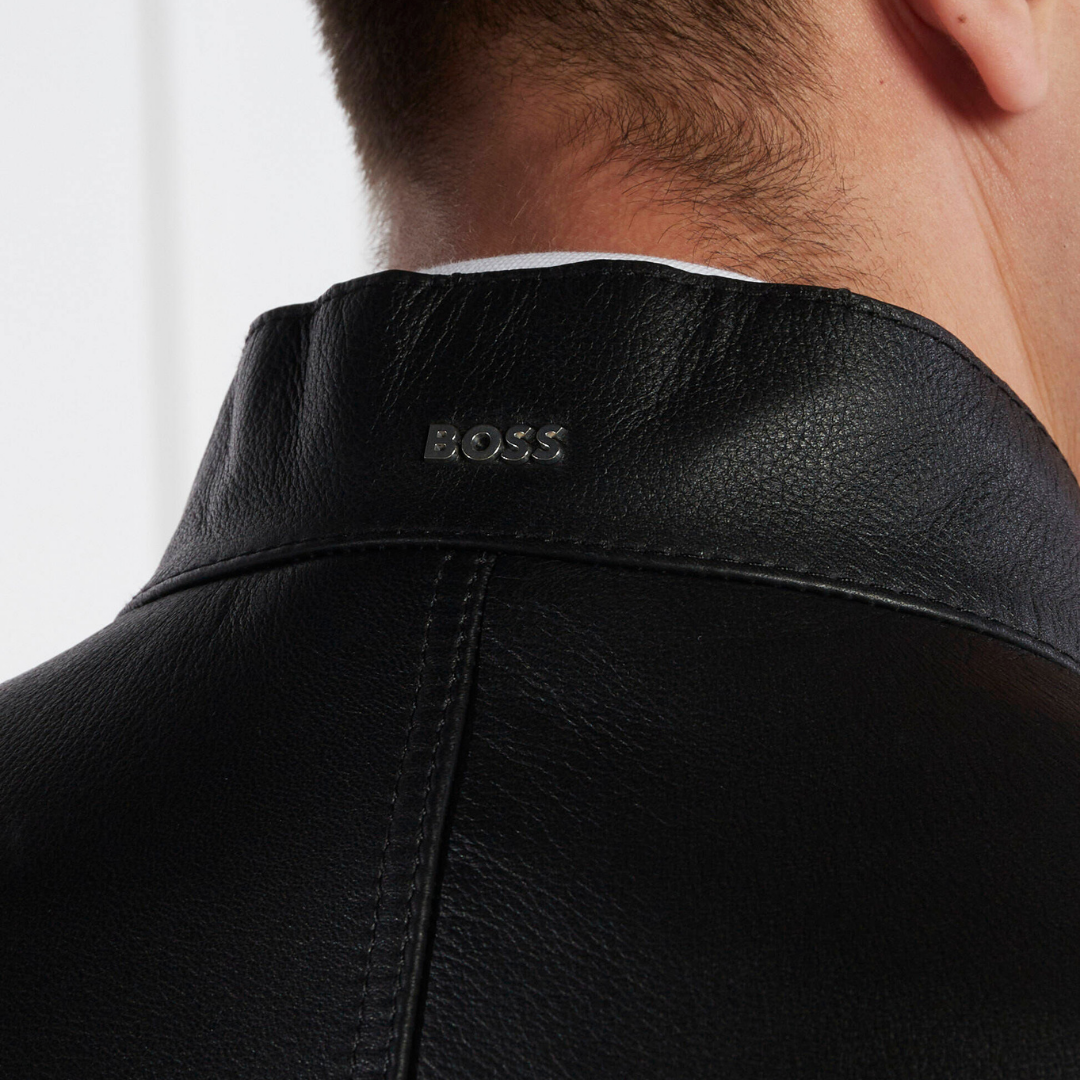 Boss Mansell Erkek Deri Ceket 50506353 001